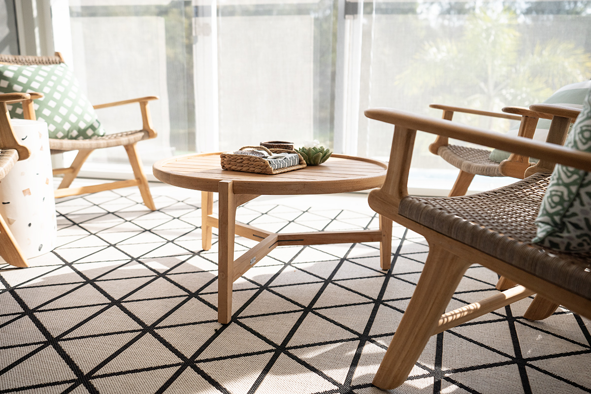 Kingscliff Outdoor Round Coffee Table - 80cm - Image 15