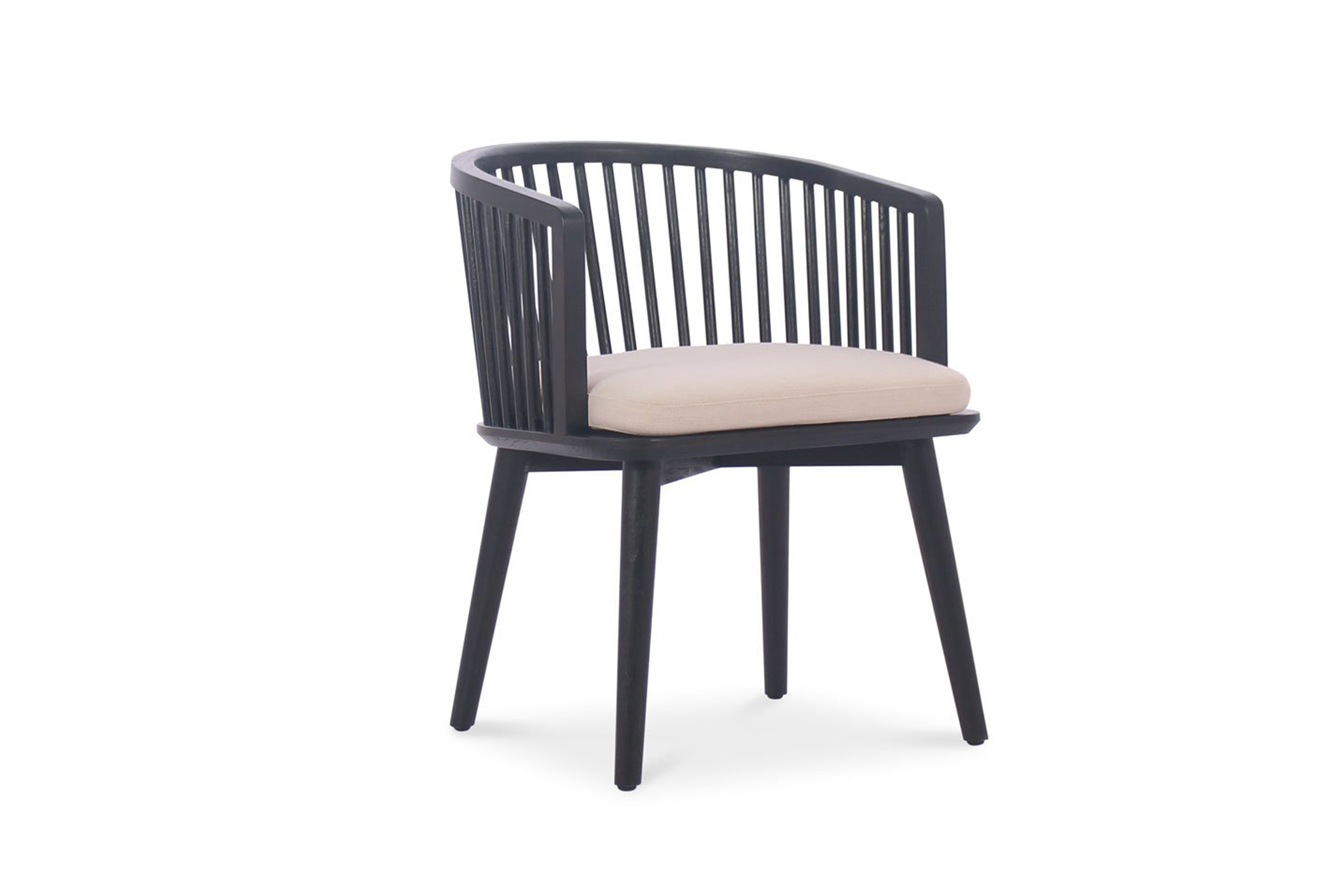 Audrey Dining Chair - Black - Image 3