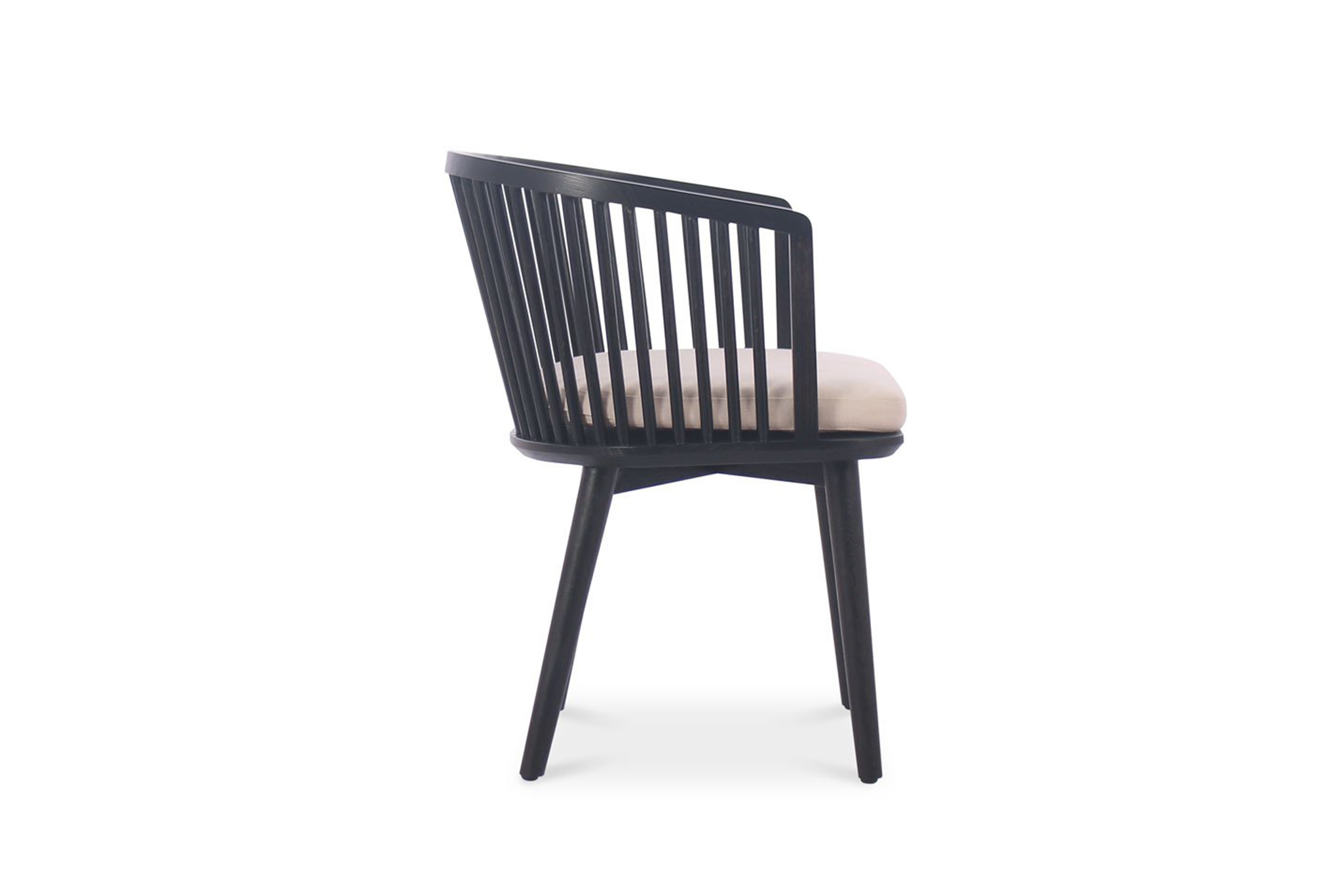 Audrey Dining Chair - Black - Image 4