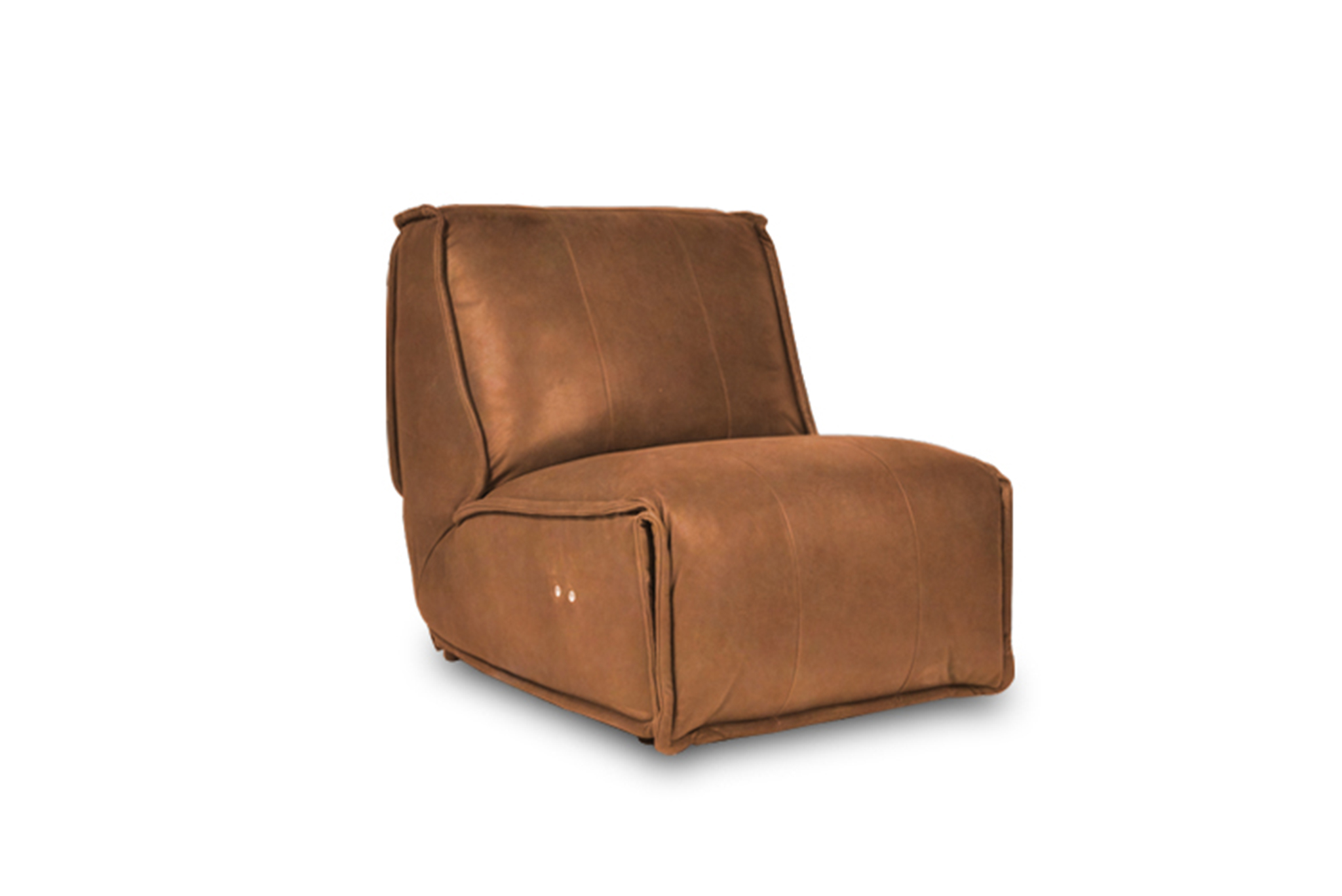 Felix Recliner Motion Sofa - Cognac