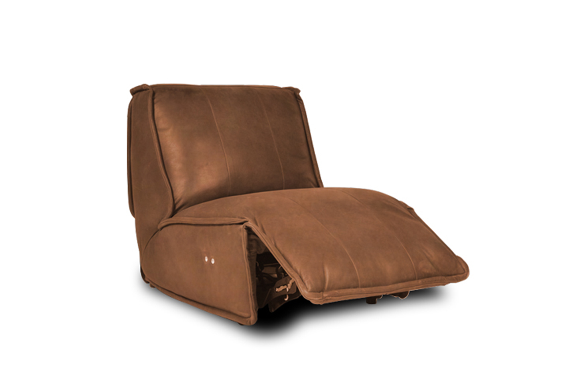 Felix Recliner Motion Sofa - Cognac - Image 3