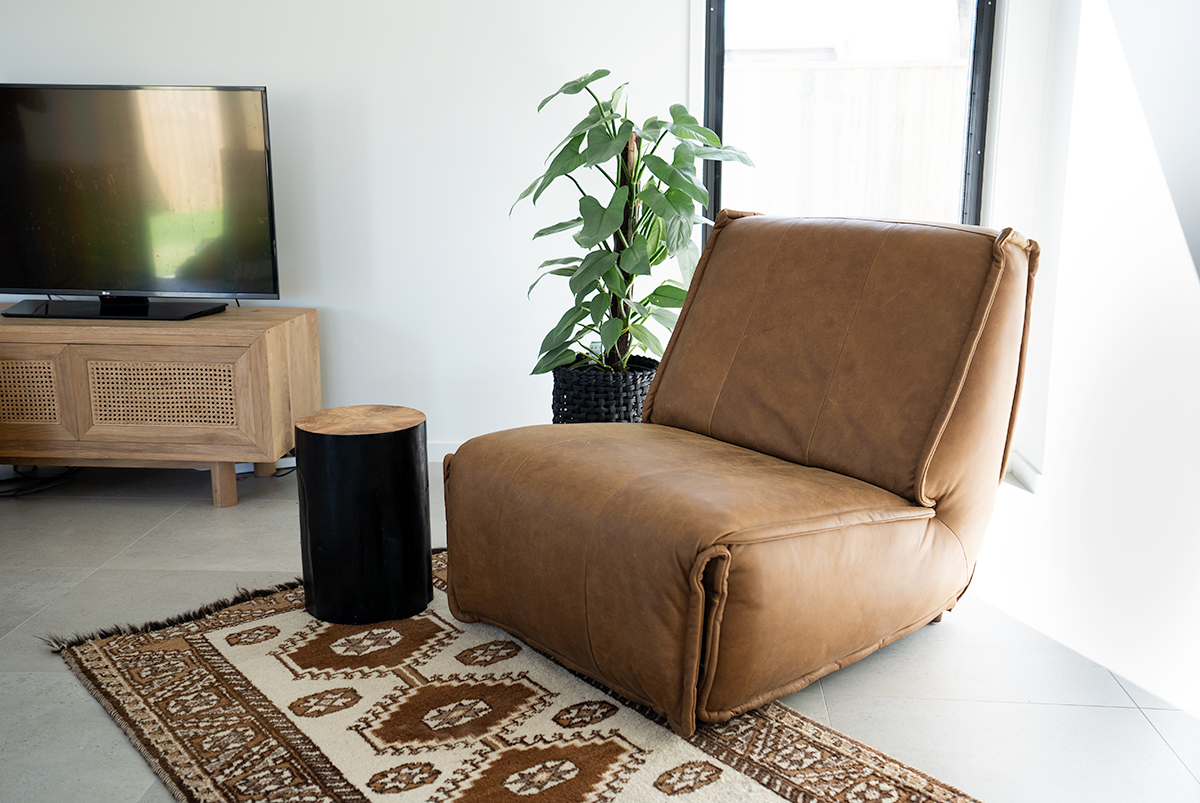 Felix Recliner Motion Sofa - Cognac - Image 5