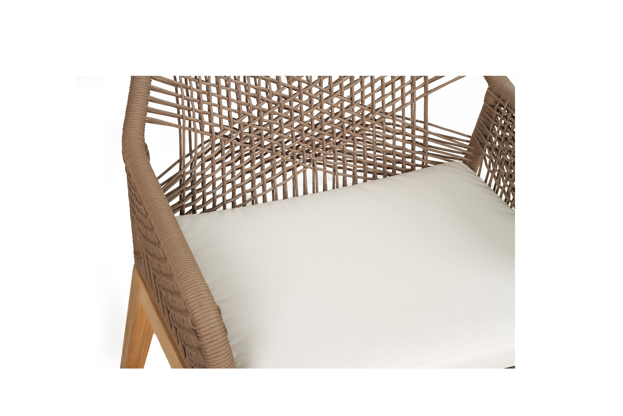 Key Largo Outdoor Dining Chair - Sand - Image 9