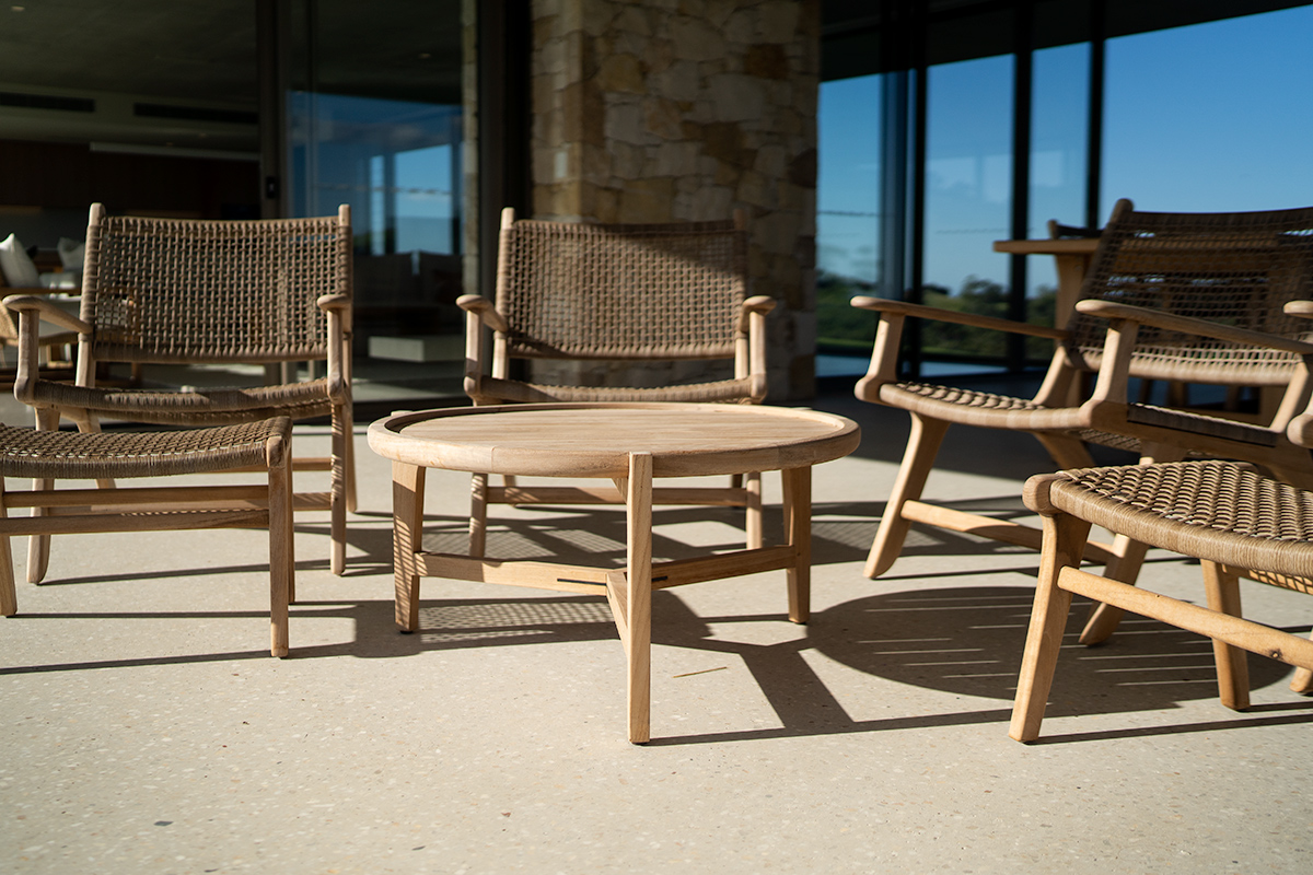 Kingscliff Outdoor Round Coffee Table - 80cm - Image 19