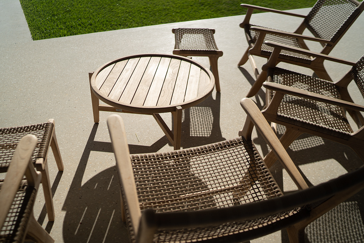 Kingscliff Outdoor Round Coffee Table - 80cm - Image 20