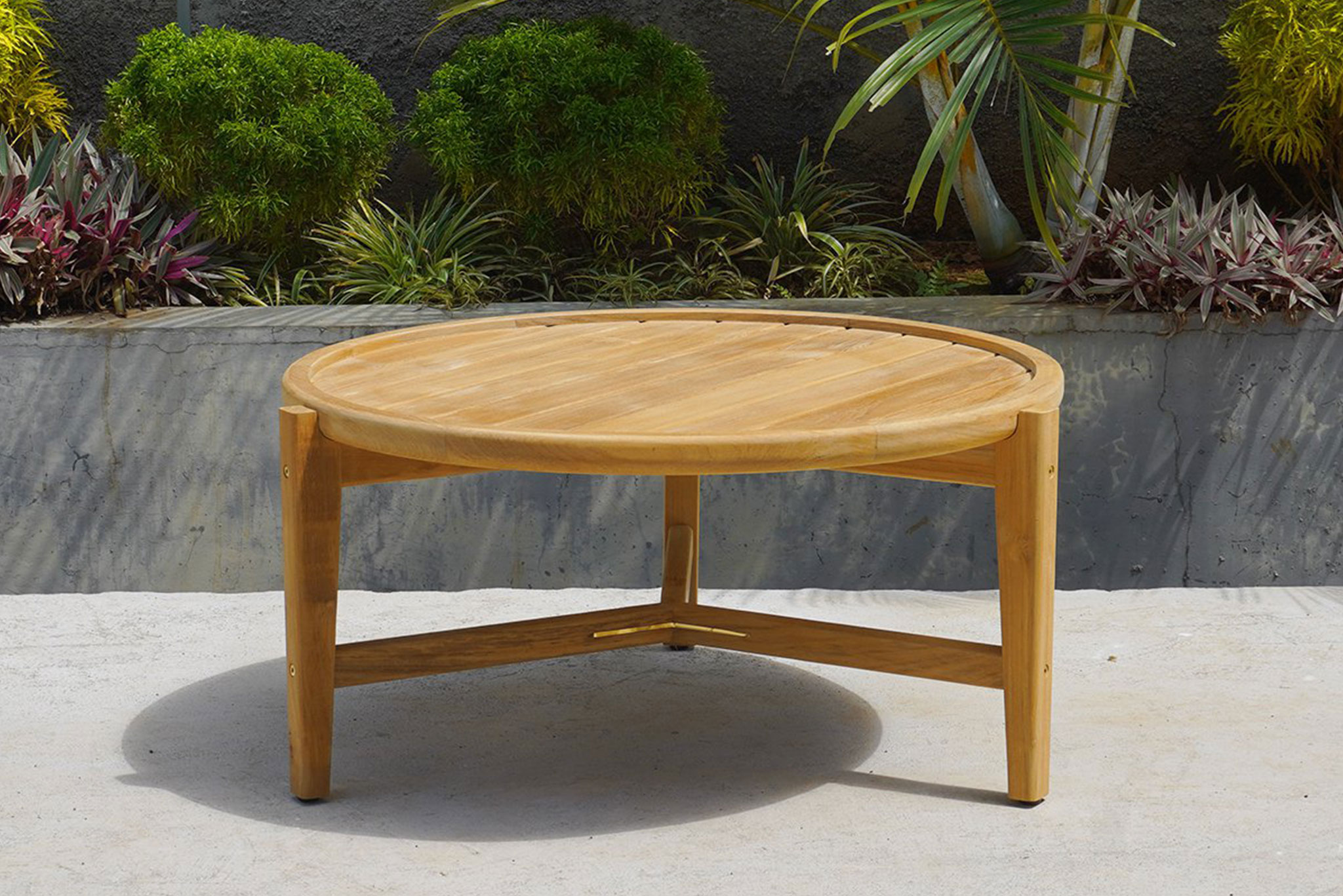 Kingscliff Outdoor Round Coffee Table - 80cm - Image 10