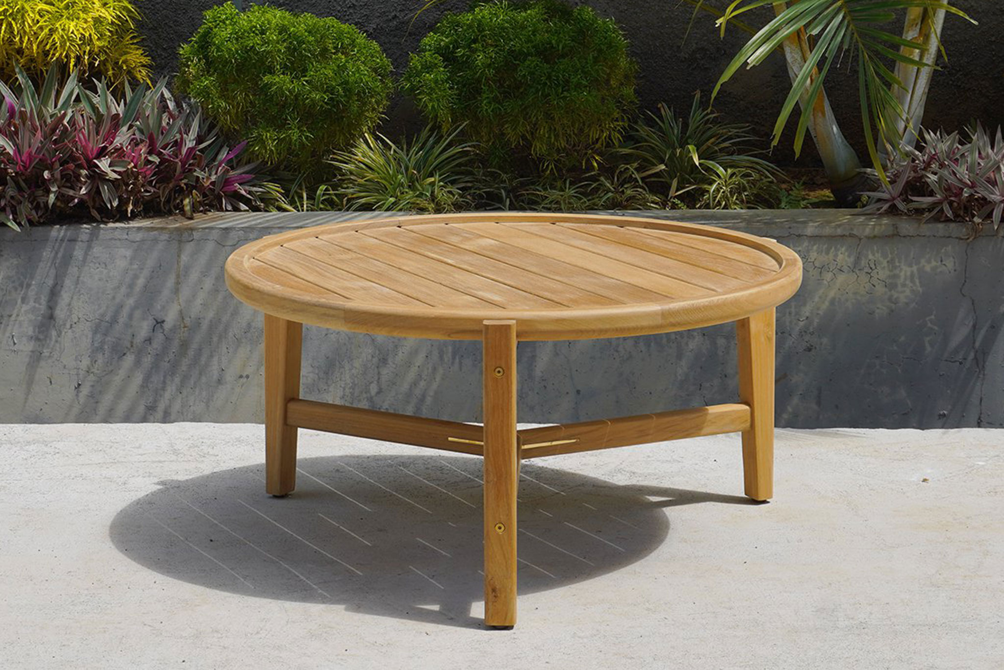 Kingscliff Outdoor Round Coffee Table - 80cm - Image 14