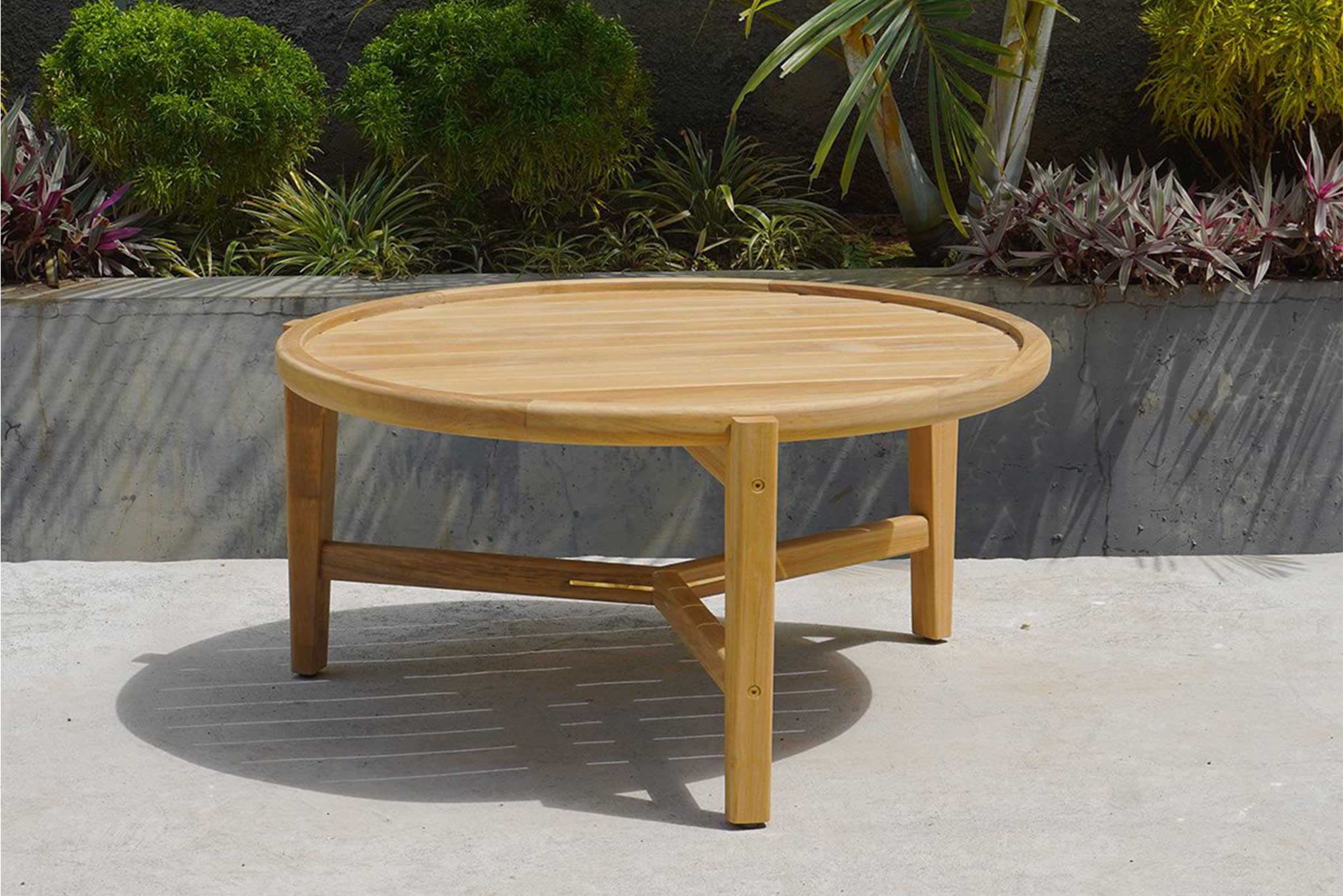 Kingscliff Outdoor Round Coffee Table - 80cm - Image 12