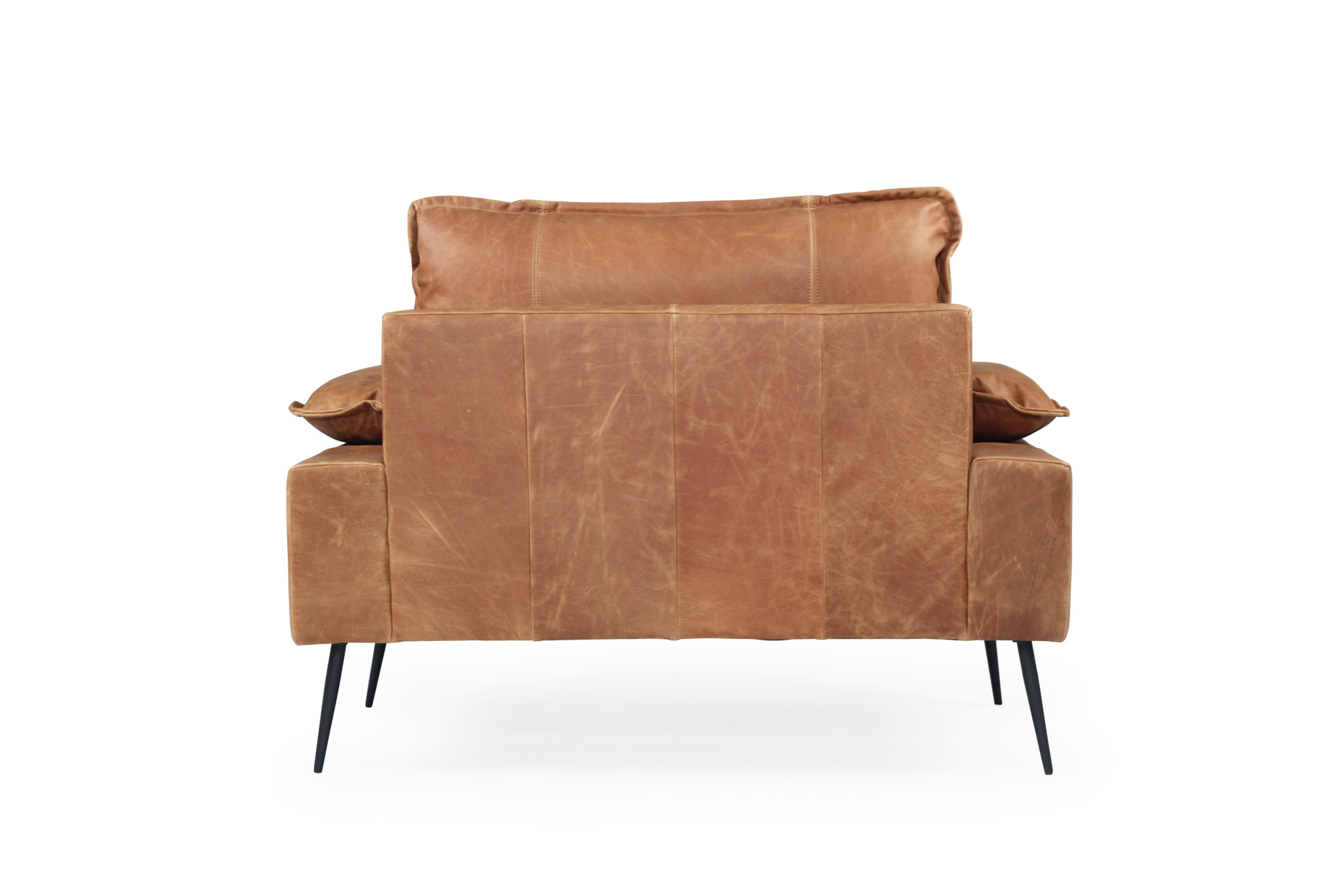 Marly 1 Seater Sofa - Cognac Leather - Image 7