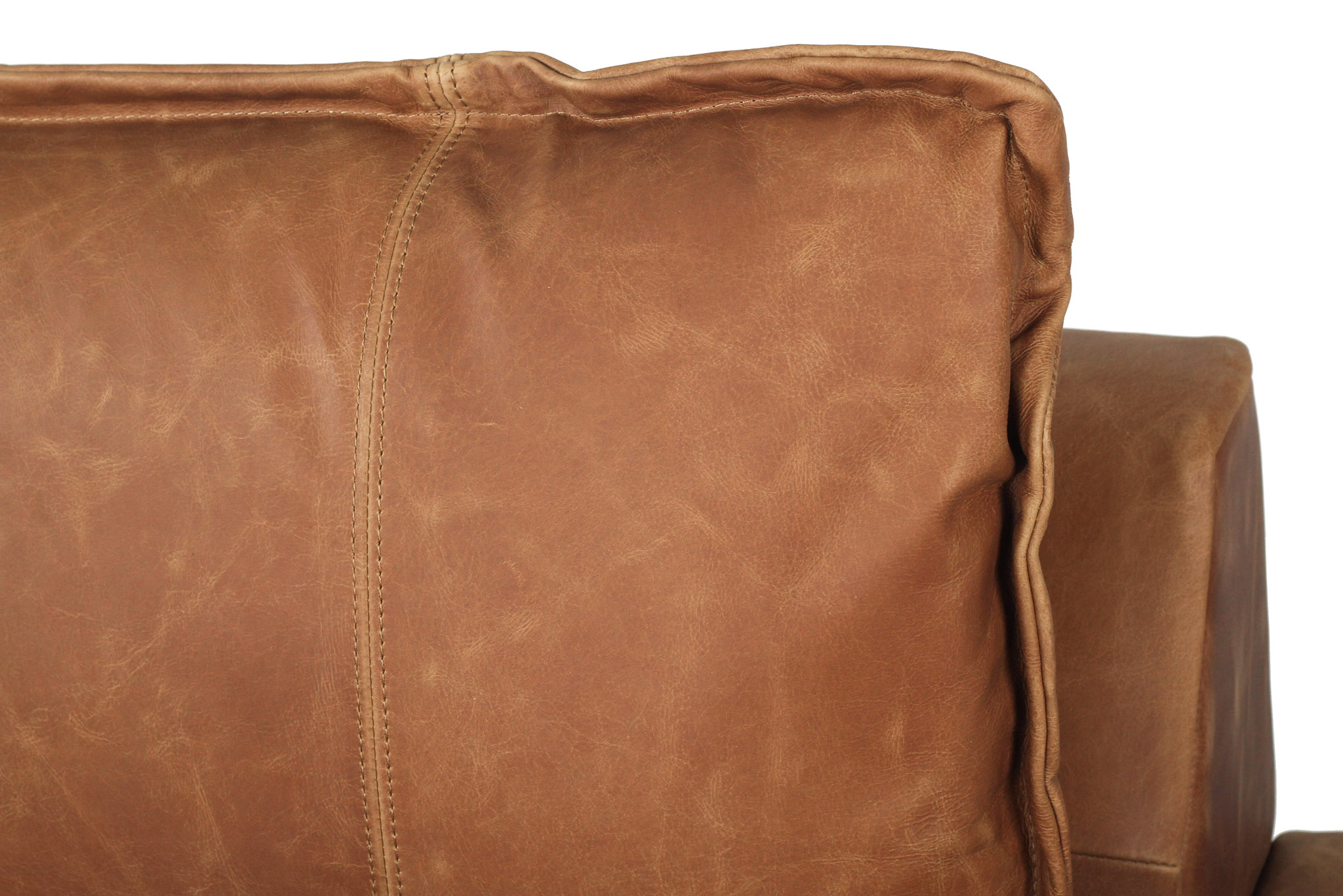 Marly 1 Seater Sofa - Cognac Leather - Image 10