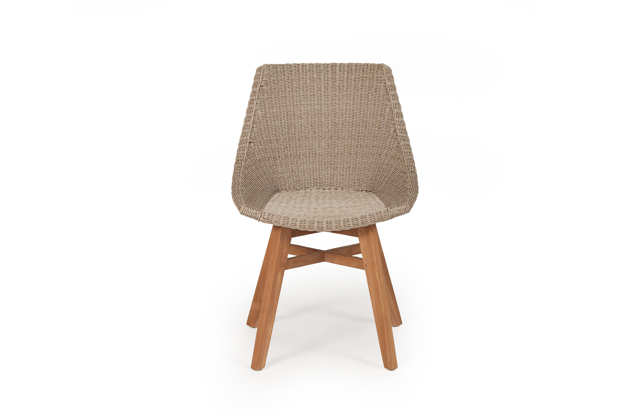 Oceanic Outdoor Dining Chair - Mushroom - Image 7