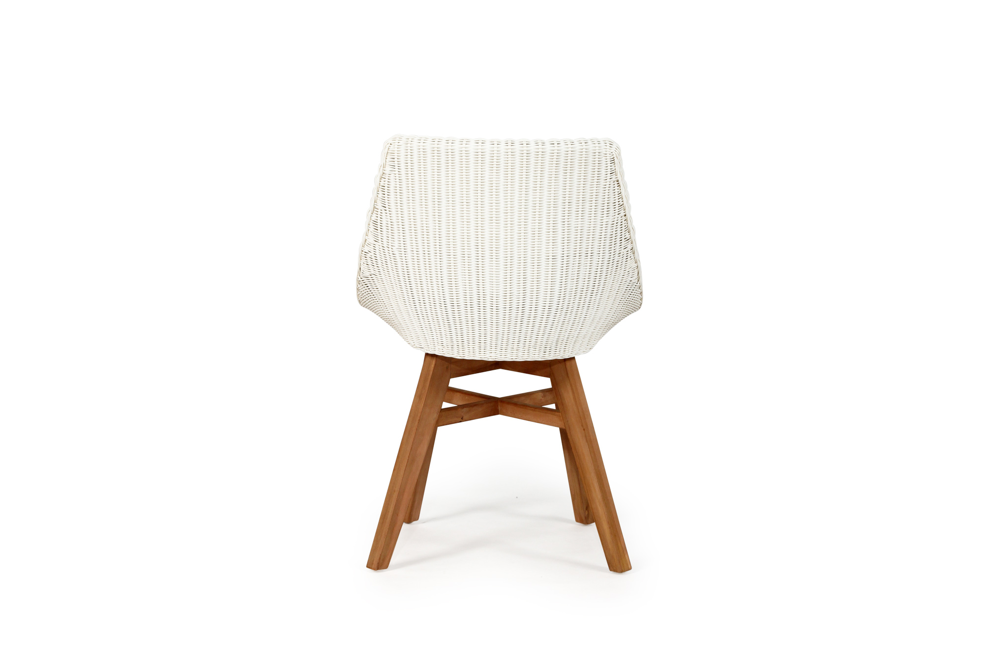 Oceanic Outdoor Dining Chair - White - Image 9