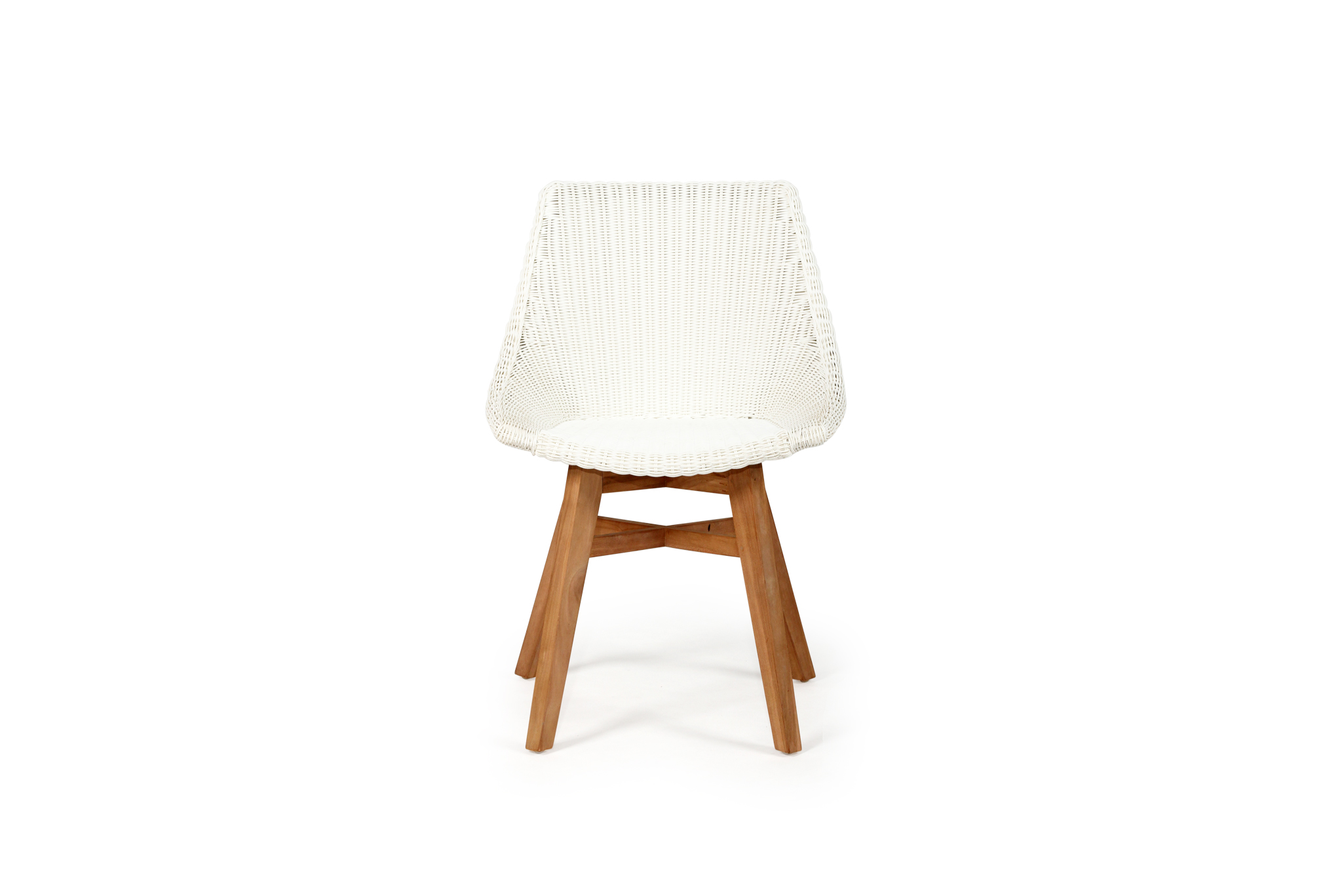 Oceanic Outdoor Dining Chair - White - Image 5
