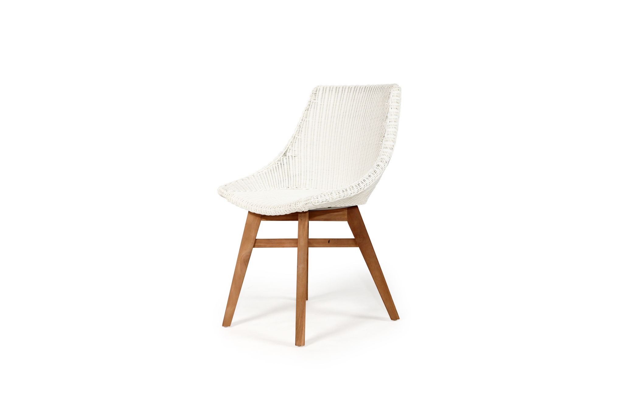 Oceanic Outdoor Dining Chair - White - Image 6