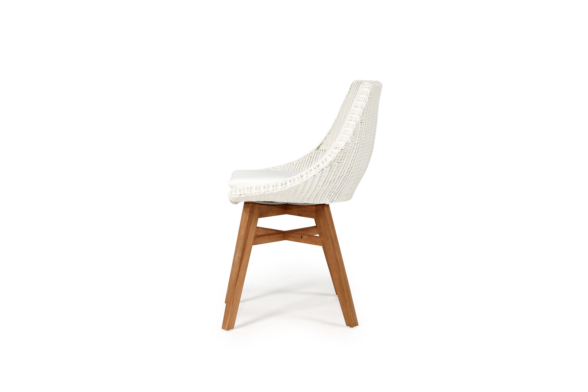 Oceanic Outdoor Dining Chair - White - Image 7
