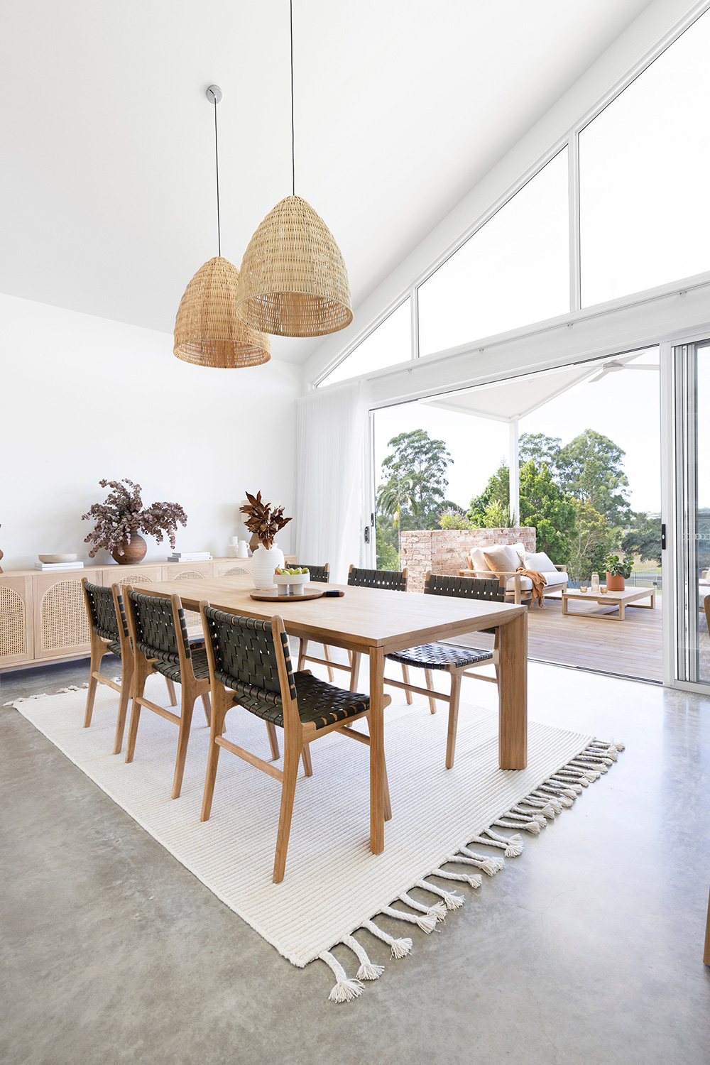 Iluka Six Door Sideboard - Arch Windows - Image 15