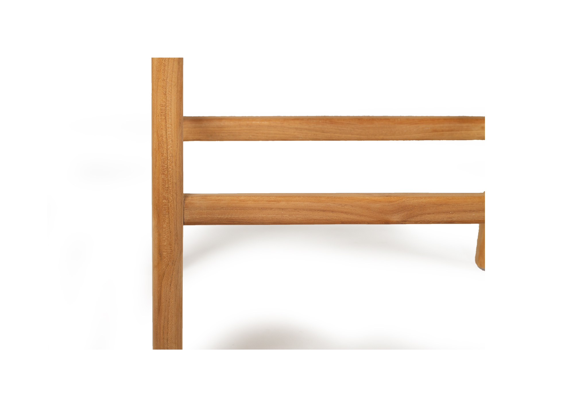 Pasadena Leather Saddle Stool - Flat Natural - Image 9