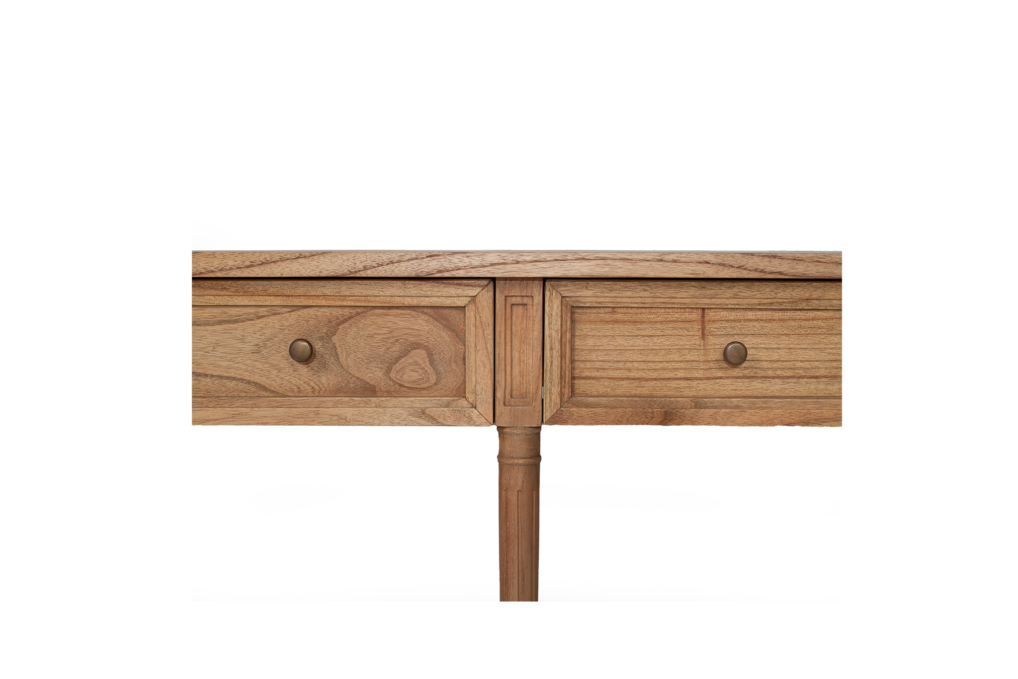 Hamilton Wide Console Table - Weathered Oak - 280cm - Image 9