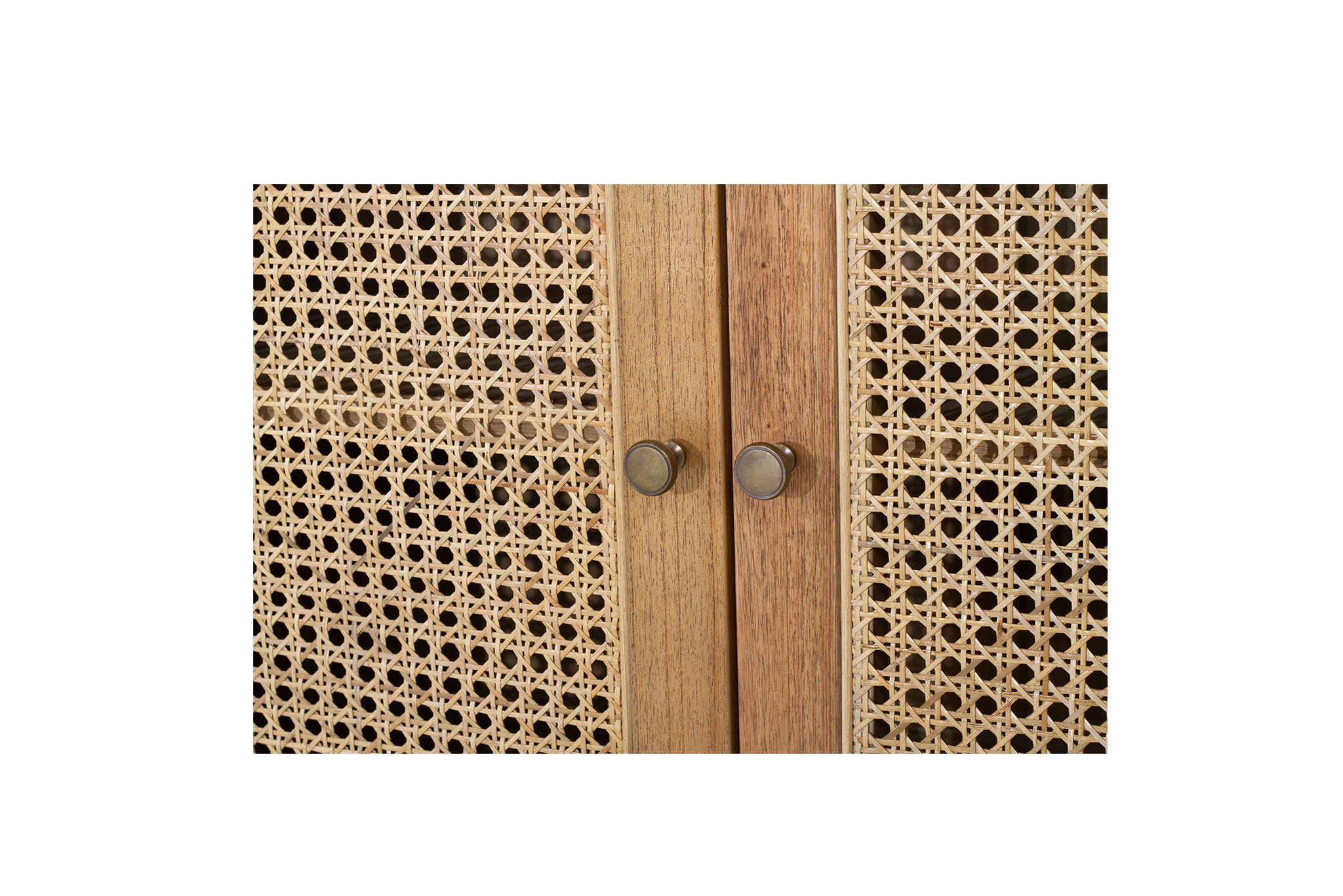 Hamilton Six Door Sideboard - Weathered Oak - Image 5