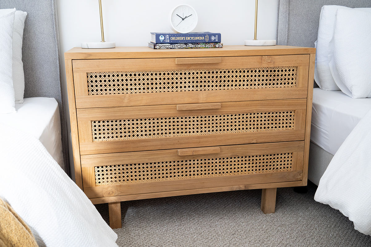 Lauren Chest Of Drawers - Natural - 100cm - Image 10