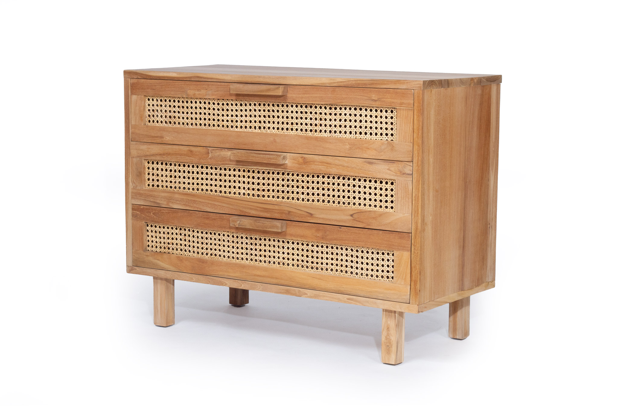 Lauren Chest Of Drawers - Natural - 100cm - Image 3