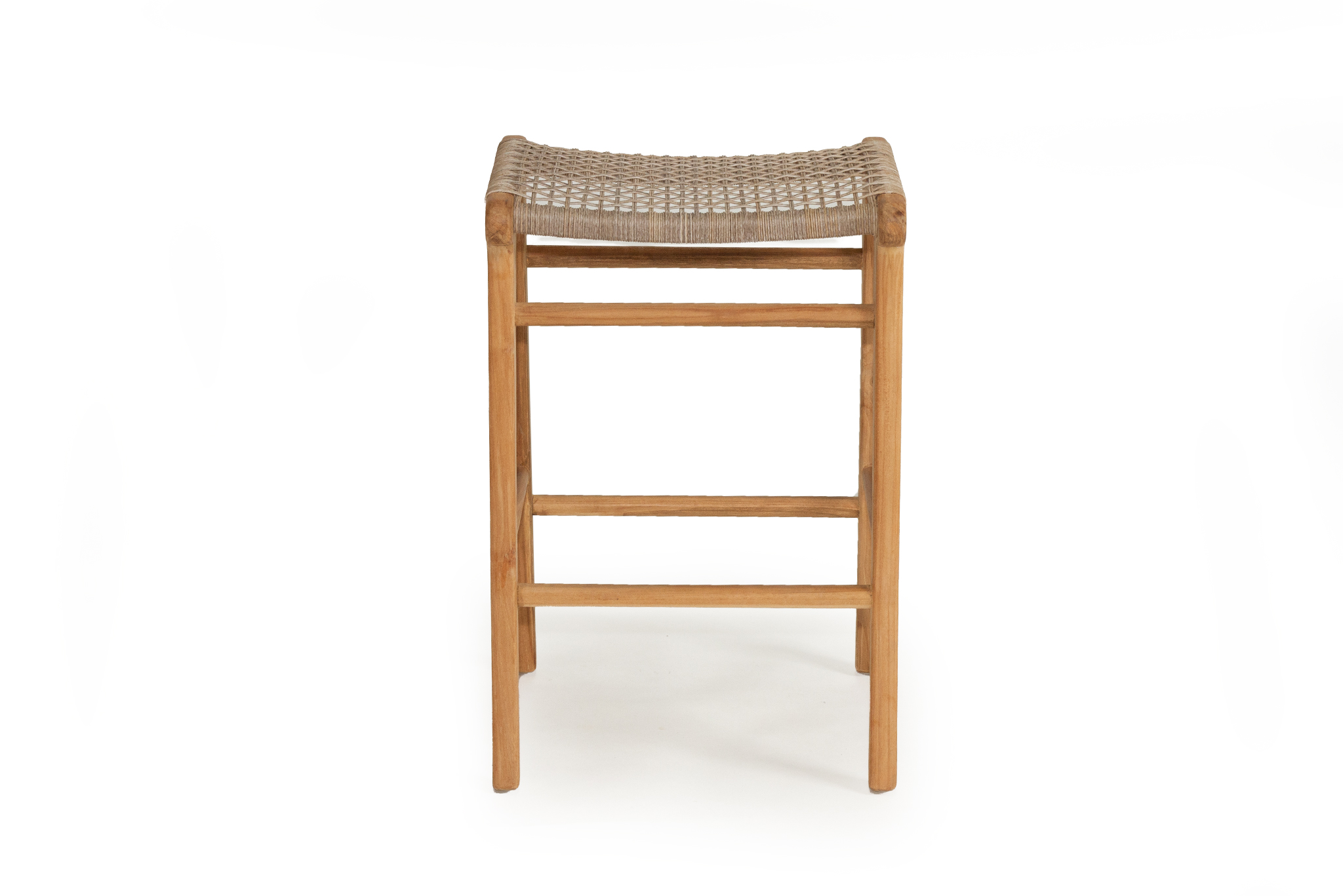 Zen Backless Counter Stool - Washed Grey - Image 6