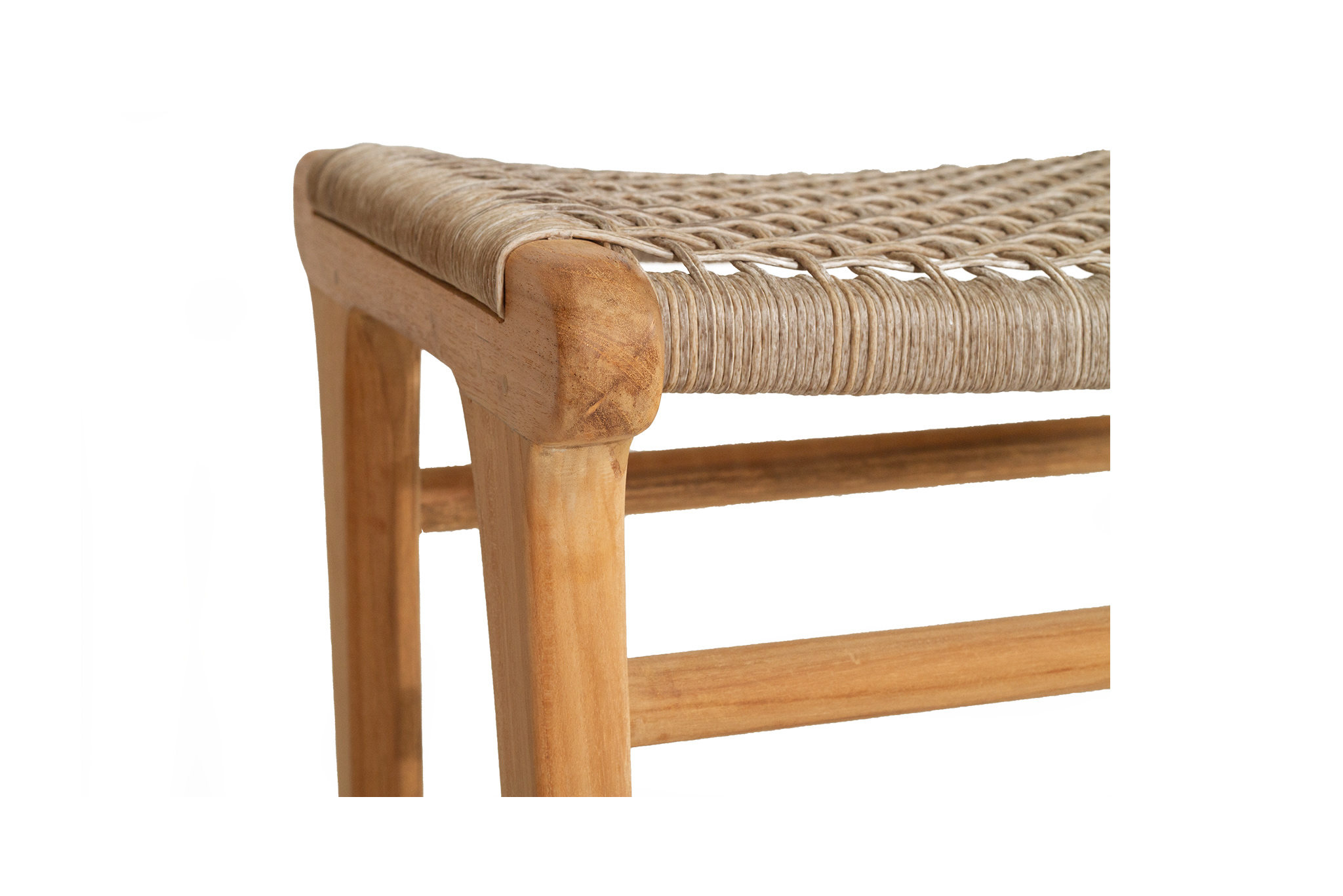 Zen Backless Counter Stool - Washed Grey - Image 8