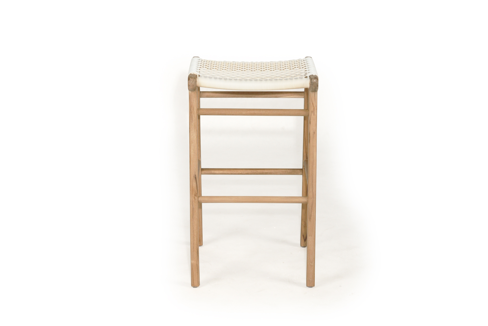 Zen Backless Counter Stool - White - Image 2