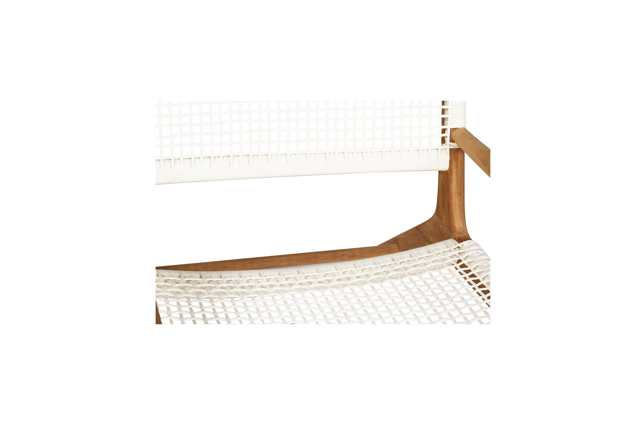 Zen Lazy Arm Chair - White - Image 7