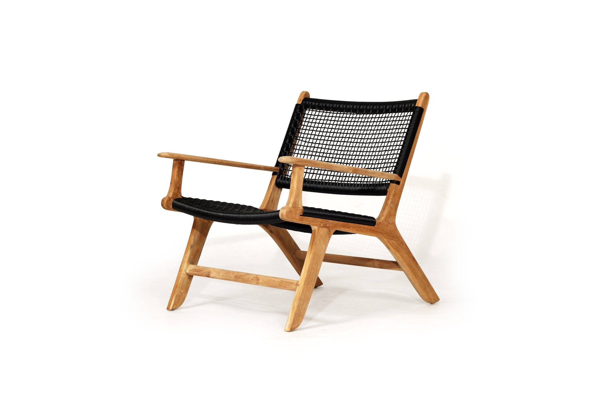 Zen Lazy Arm Chair - Black
