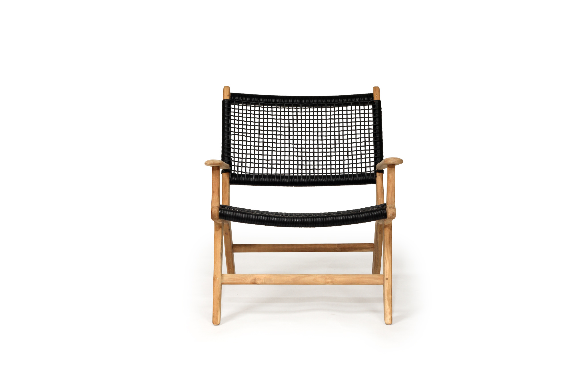 Zen Lazy Arm Chair - Black - Image 2
