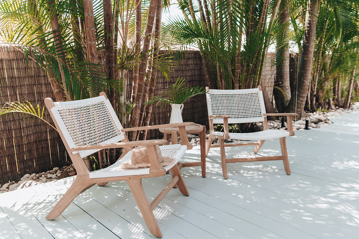 Zen Lazy Arm Chair - White - Image 14