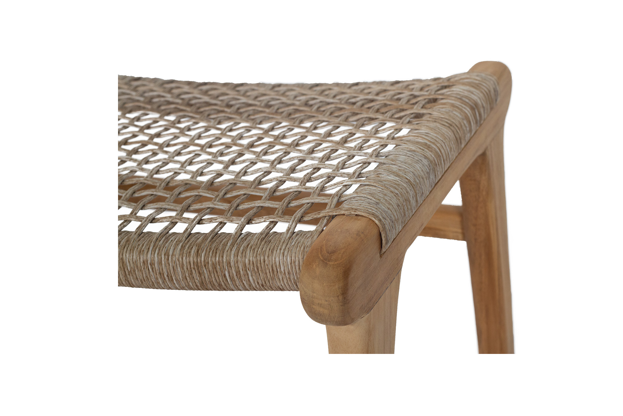 Zen Lazy Chair Ottoman - Washed Grey - Image 6