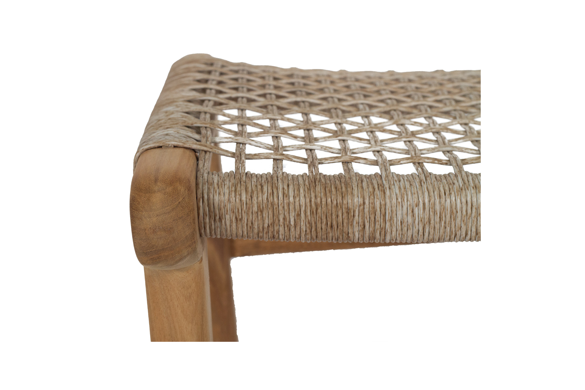 Zen Lazy Chair Ottoman - Washed Grey - Image 7