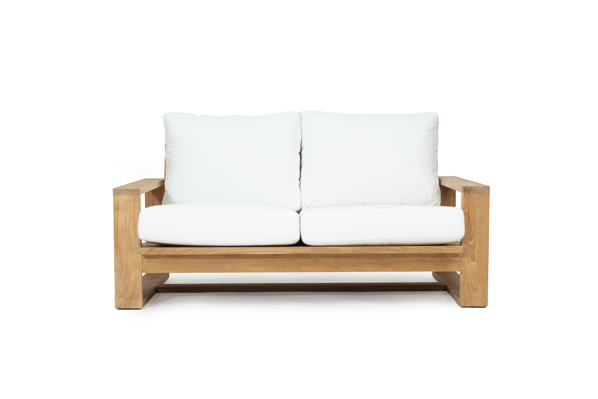 Double Island Outdoor Sofa - 2 Seater (Canvas Natural, Cast Slate or Cast Silver Upholstery) - Image 4