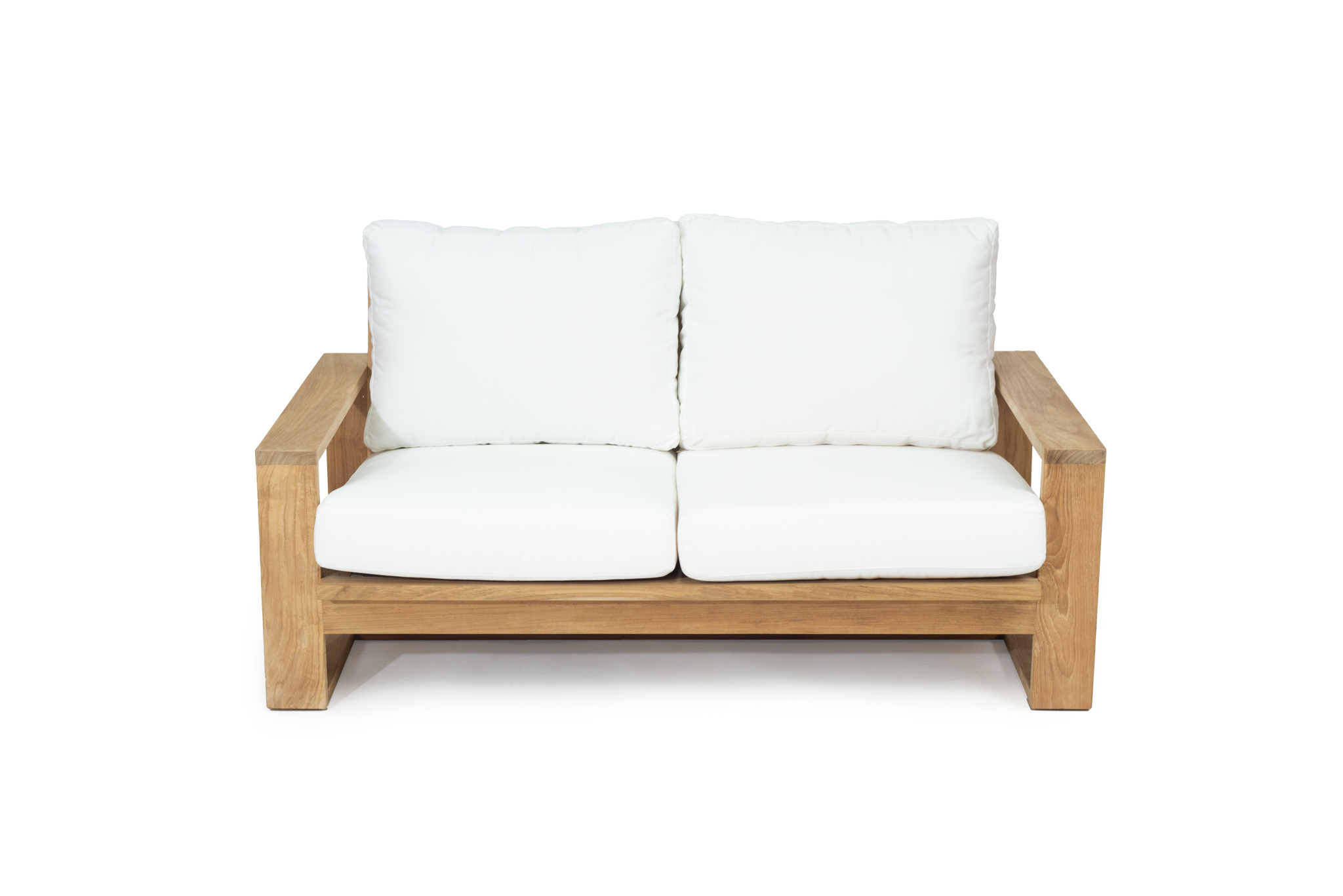 Double Island Outdoor Sofa - 2 Seater (Canvas Natural, Cast Slate or Cast Silver Upholstery) - Image 5