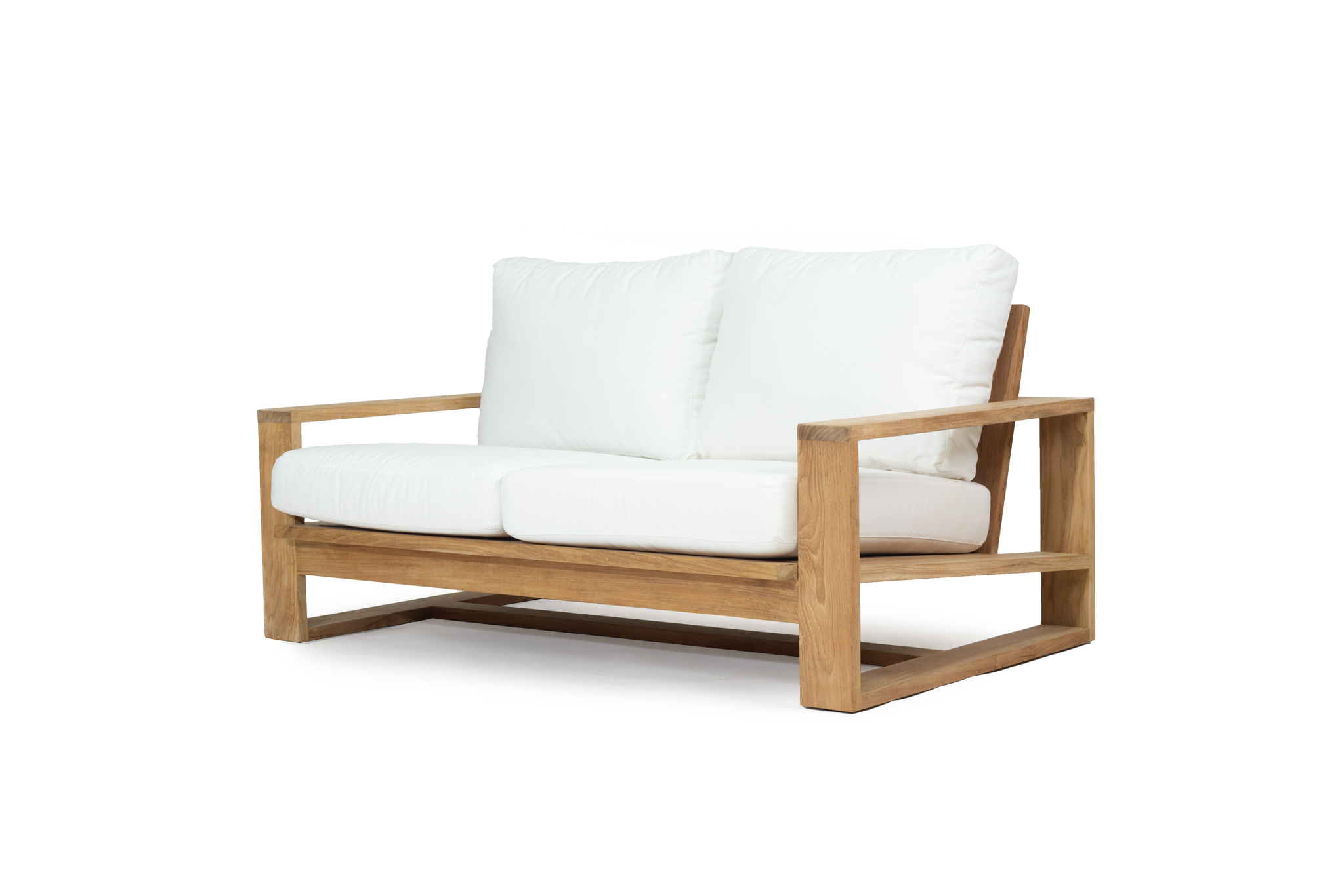Double Island Outdoor Sofa - 2 Seater (Canvas Natural, Cast Slate or Cast Silver Upholstery)