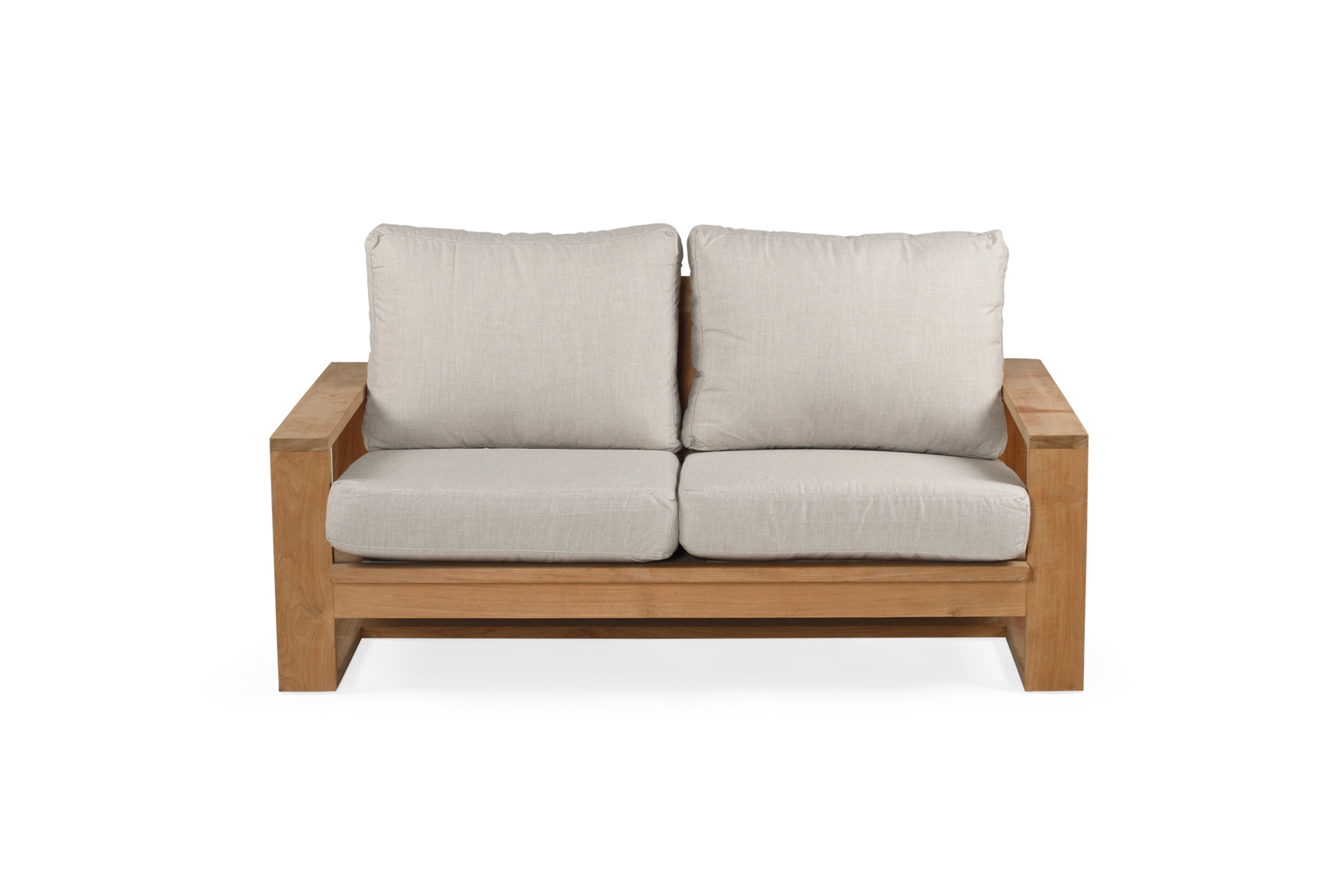 Double Island Outdoor Sofa - 2 Seater (Canvas Natural, Cast Slate or Cast Silver Upholstery) - Image 16