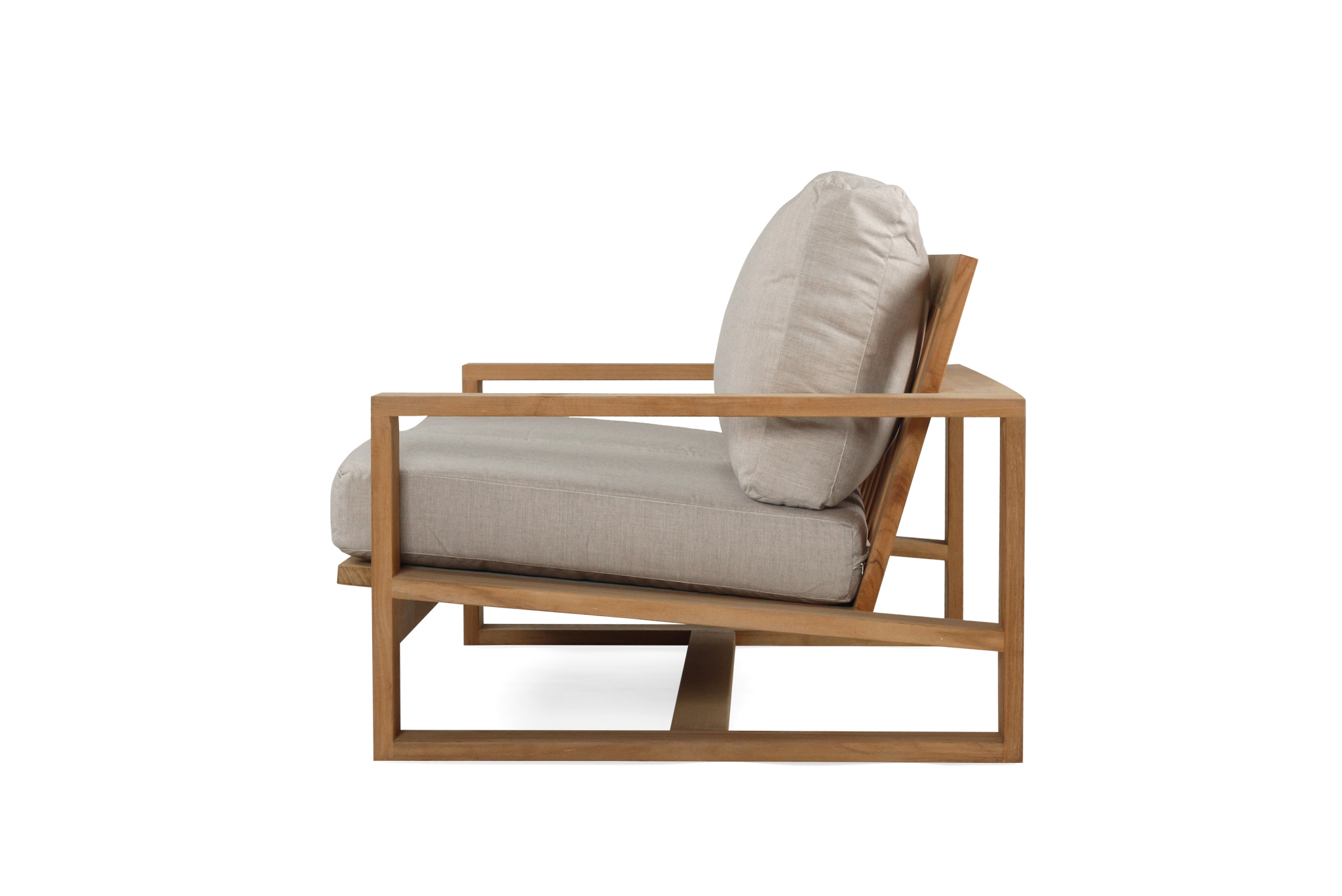 Double Island Outdoor Sofa - 2 Seater (Canvas Natural, Cast Slate or Cast Silver Upholstery) - Image 17