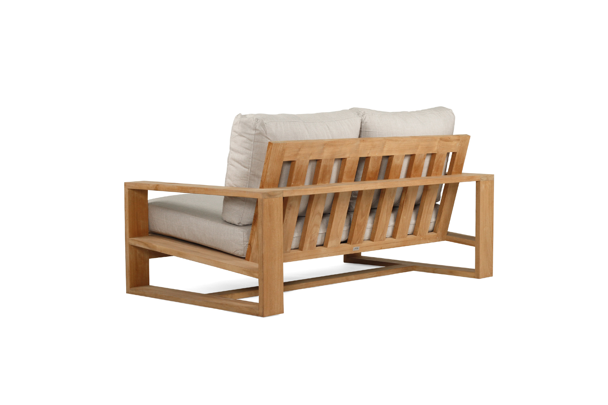 Double Island Outdoor Sofa - 2 Seater (Canvas Natural, Cast Slate or Cast Silver Upholstery) - Image 18