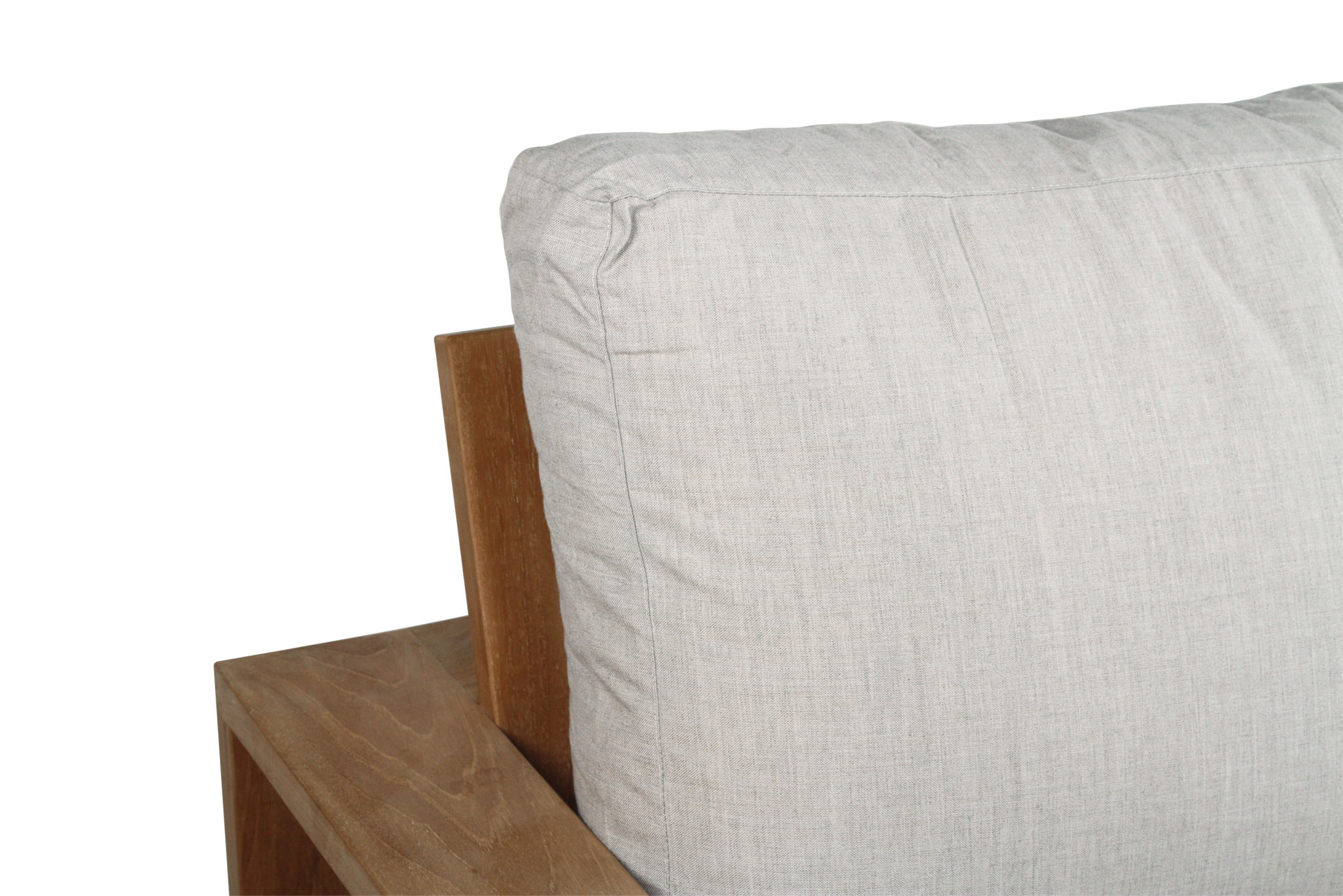 Double Island Outdoor Sofa - 2 Seater (Canvas Natural, Cast Slate or Cast Silver Upholstery) - Image 20