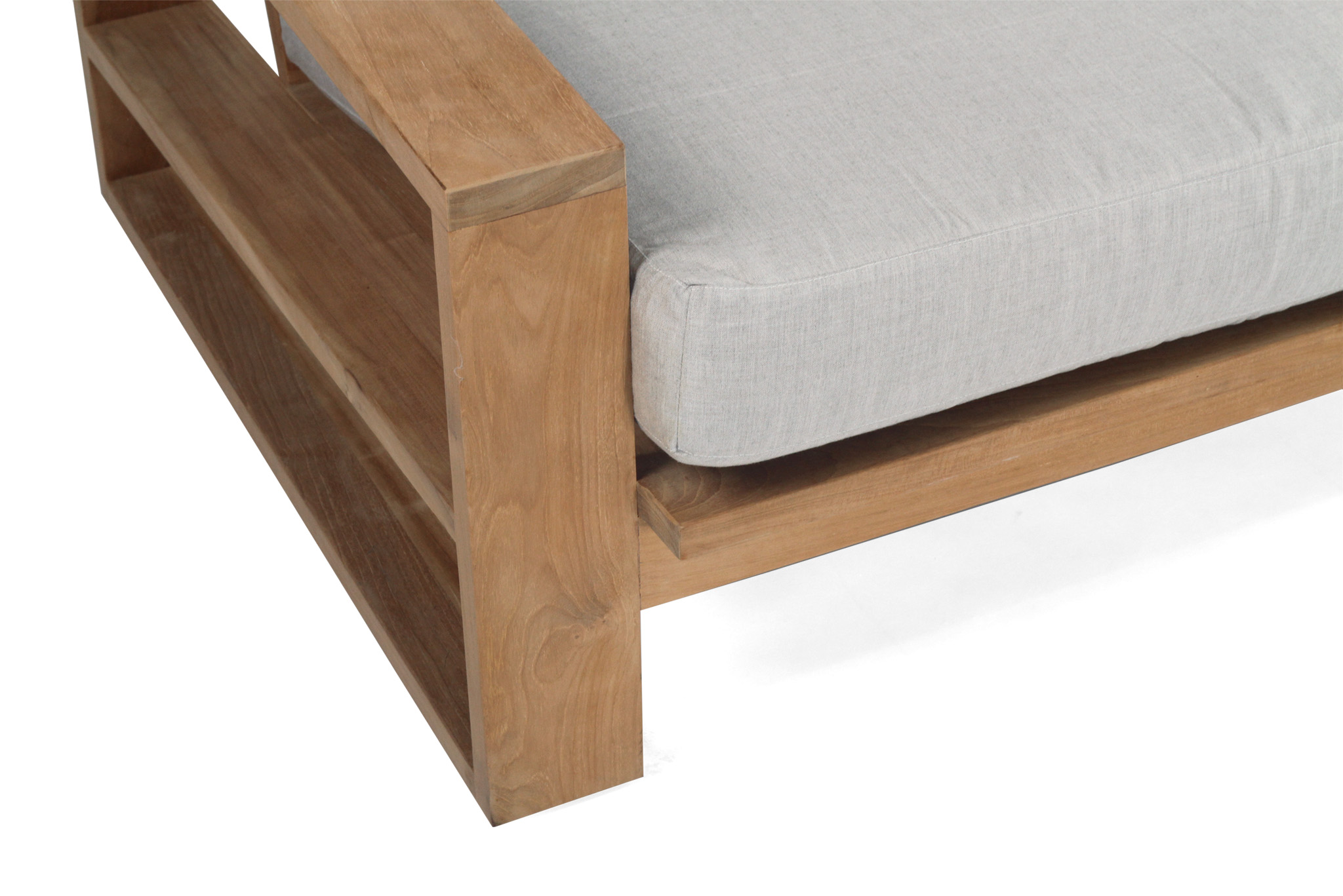 Double Island Outdoor Sofa - 2 Seater (Canvas Natural, Cast Slate or Cast Silver Upholstery) - Image 21