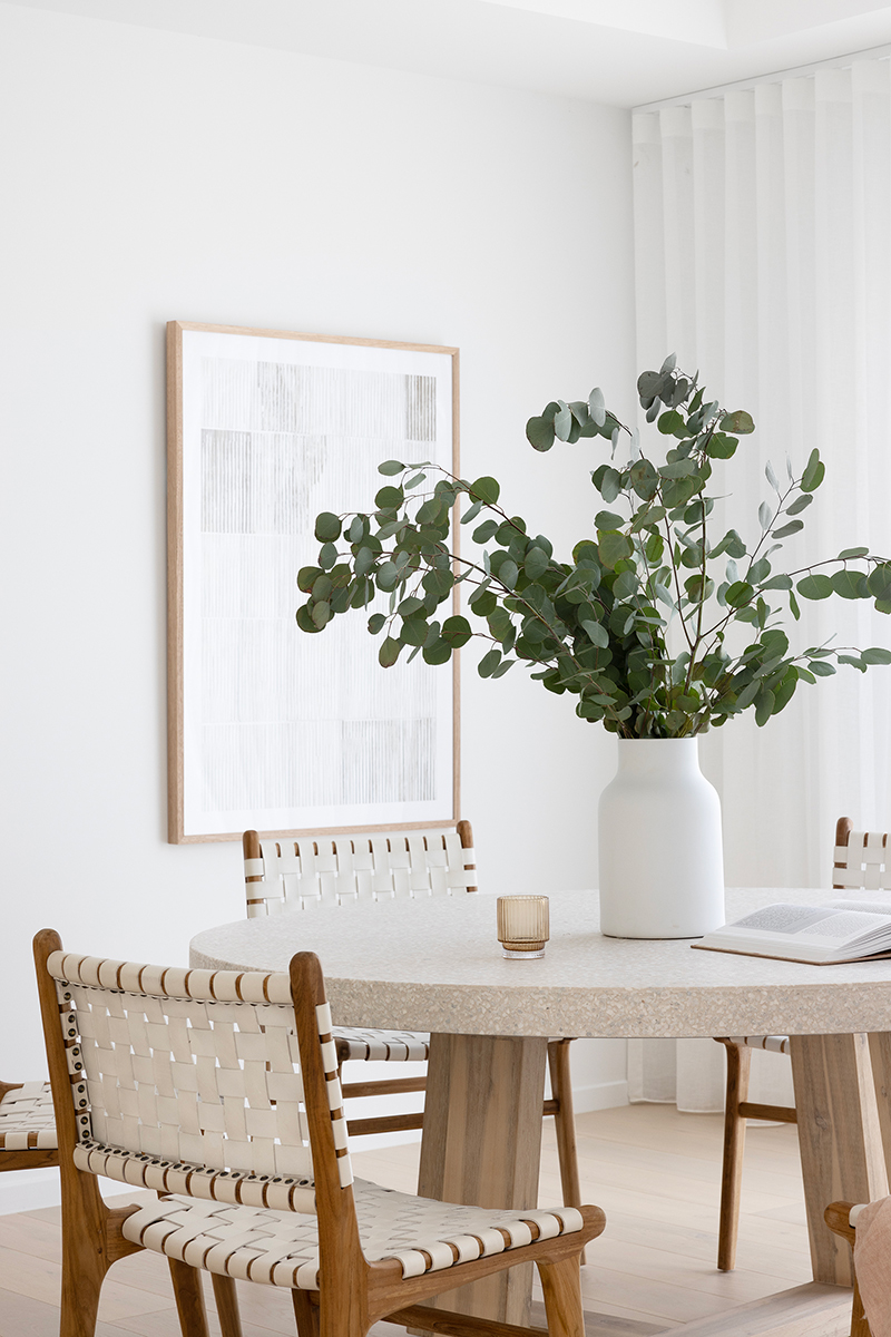 Pasadena Woven Leather Side Chair - White - Image 16