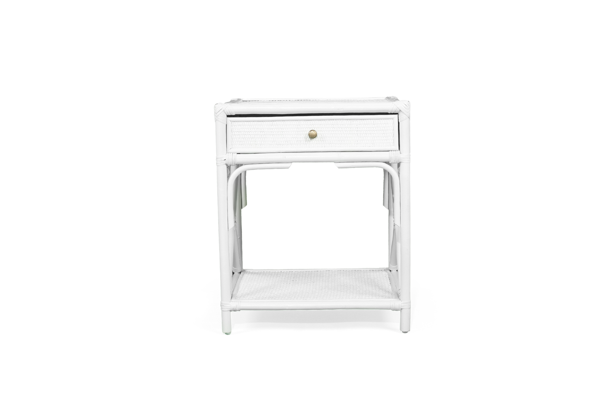 Belize Bedside Table - White