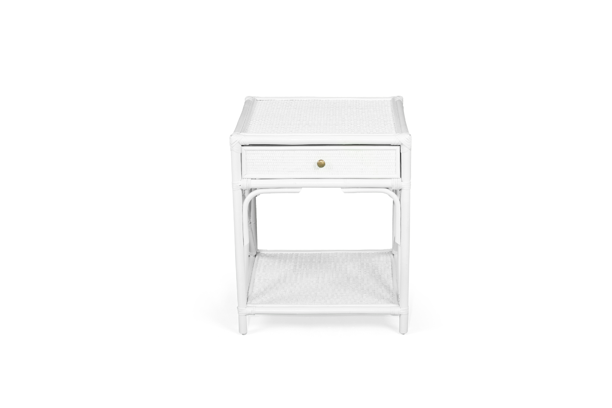Belize Bedside Table - White - Image 2