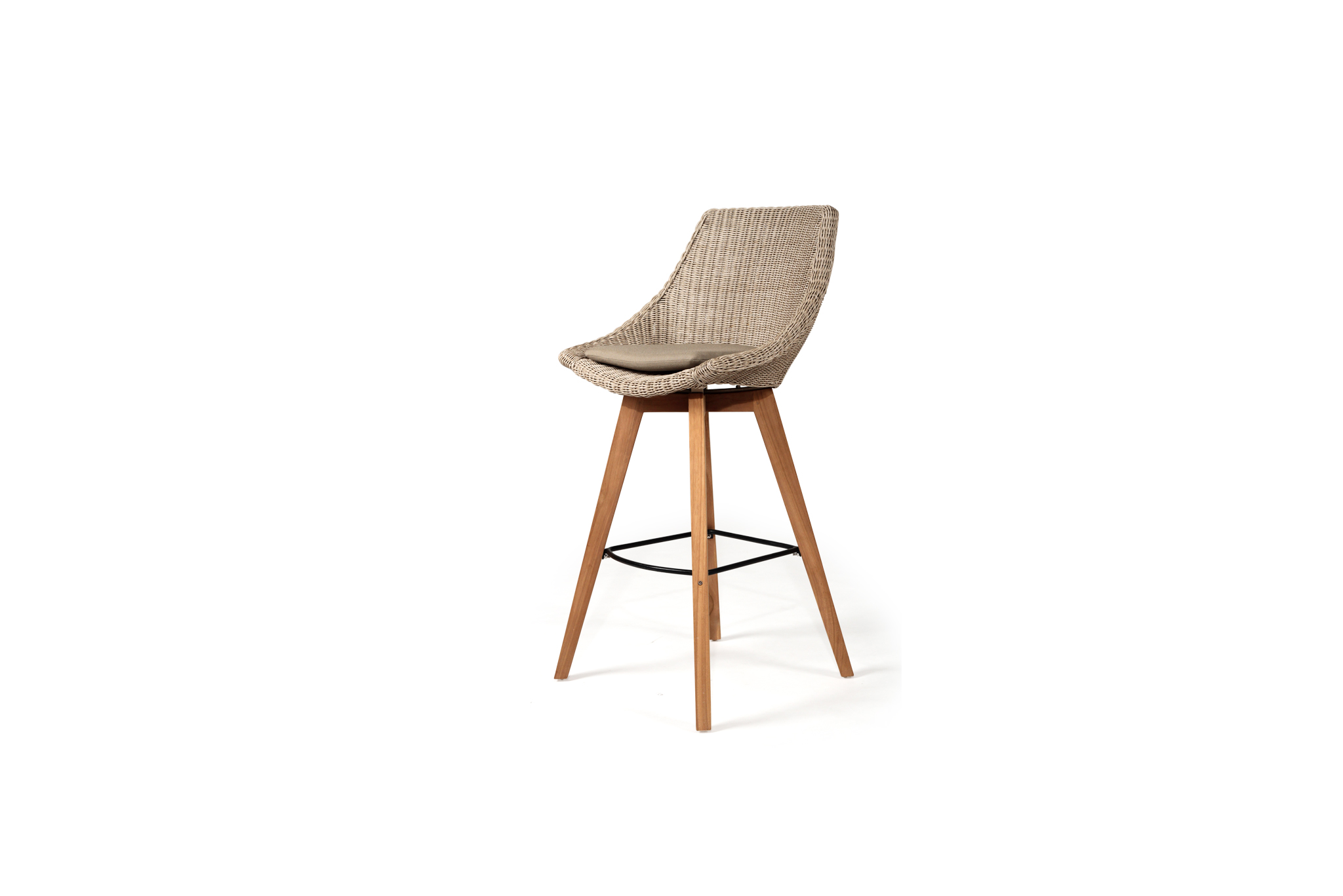 Oceanic Outdoor Bar Stool - Mushroom - Image 2