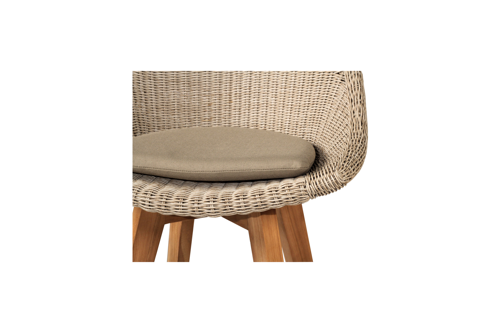 Oceanic Outdoor Counter Stool - Mushroom - Image 3