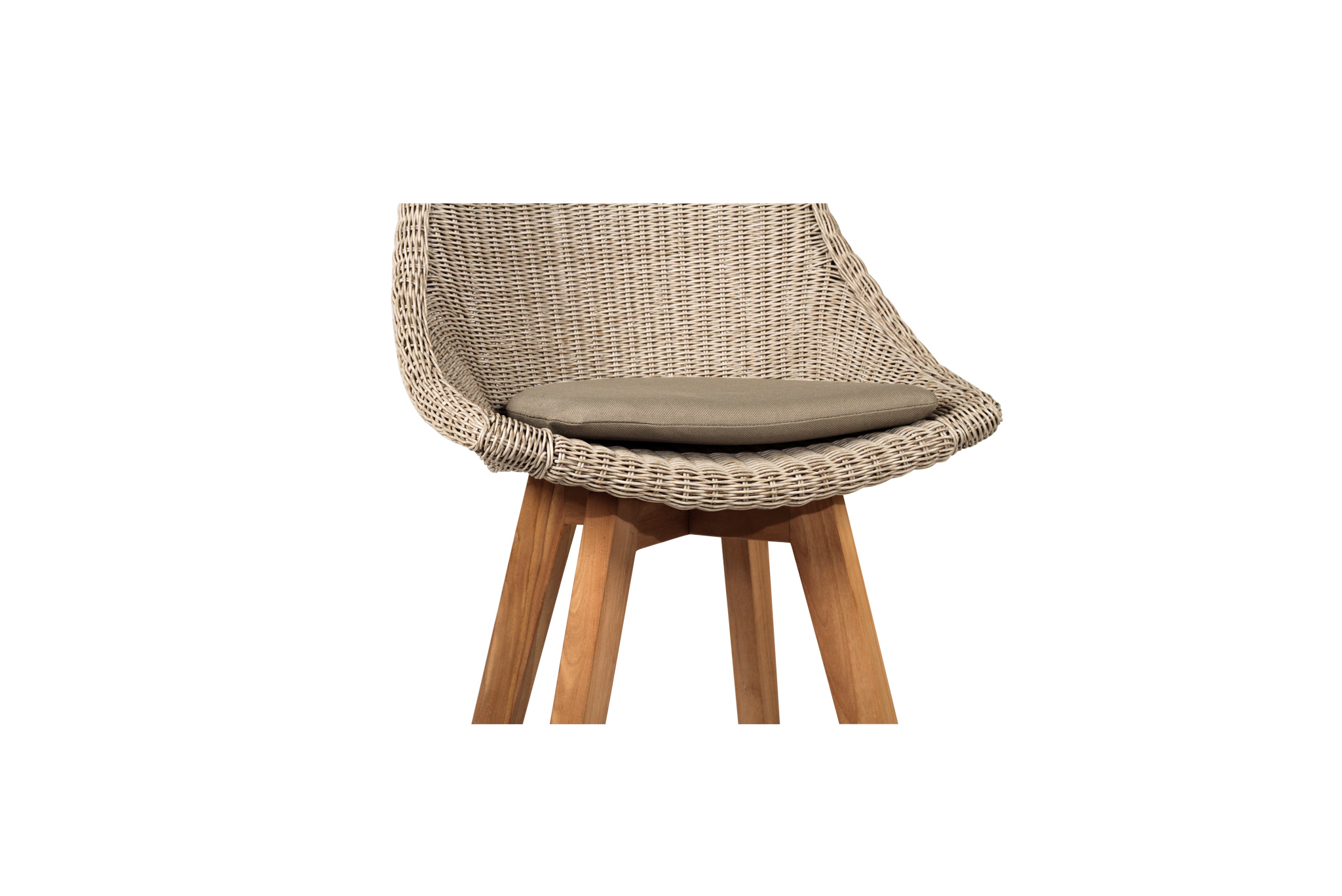 Oceanic Outdoor Counter Stool - Mushroom - Image 4