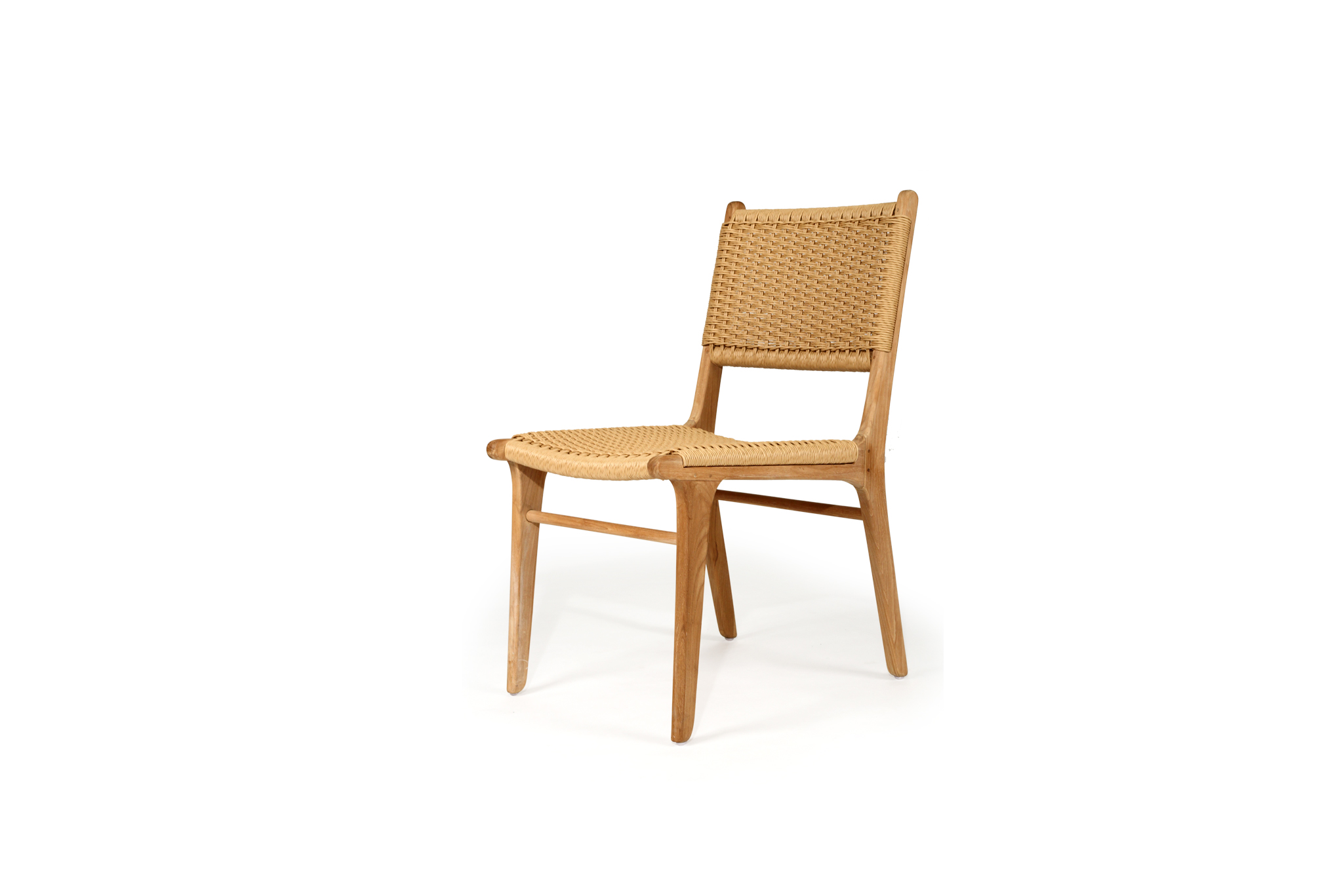 Zen Dining Chair - Sand (Close Weave) - Image 3
