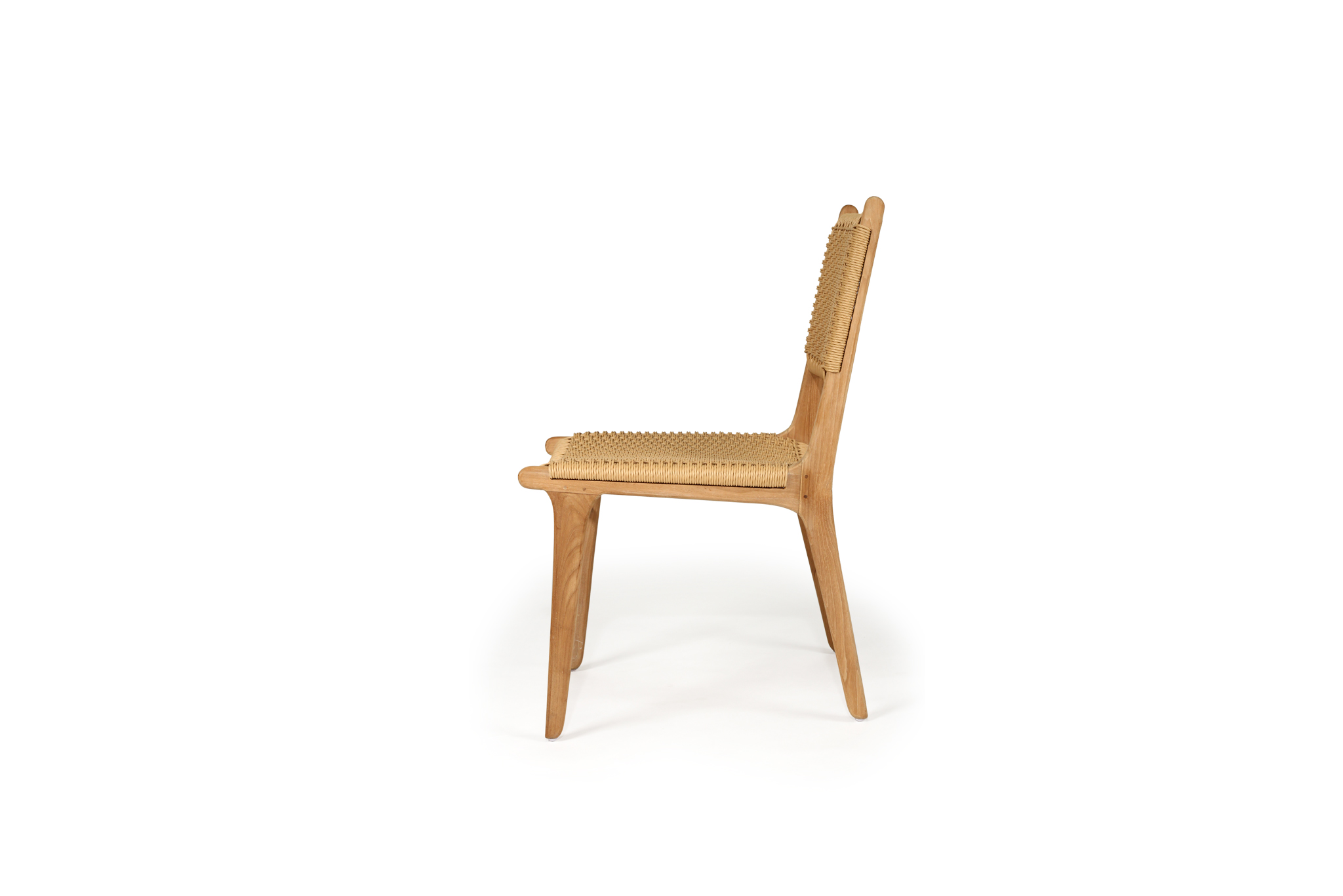 Zen Dining Chair - Sand (Close Weave) - Image 4